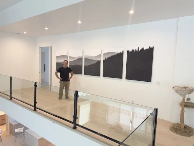 5-panel panormic photograph printed at over 15 feet long.