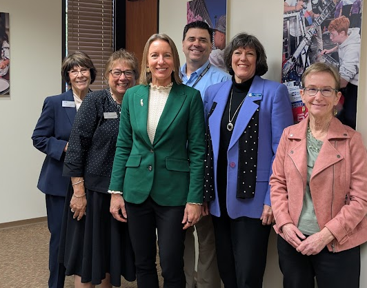 With State Senator Catherine Blakespear, and trustees from Capistrano Unified and Saddleback Valley Unified School Districts