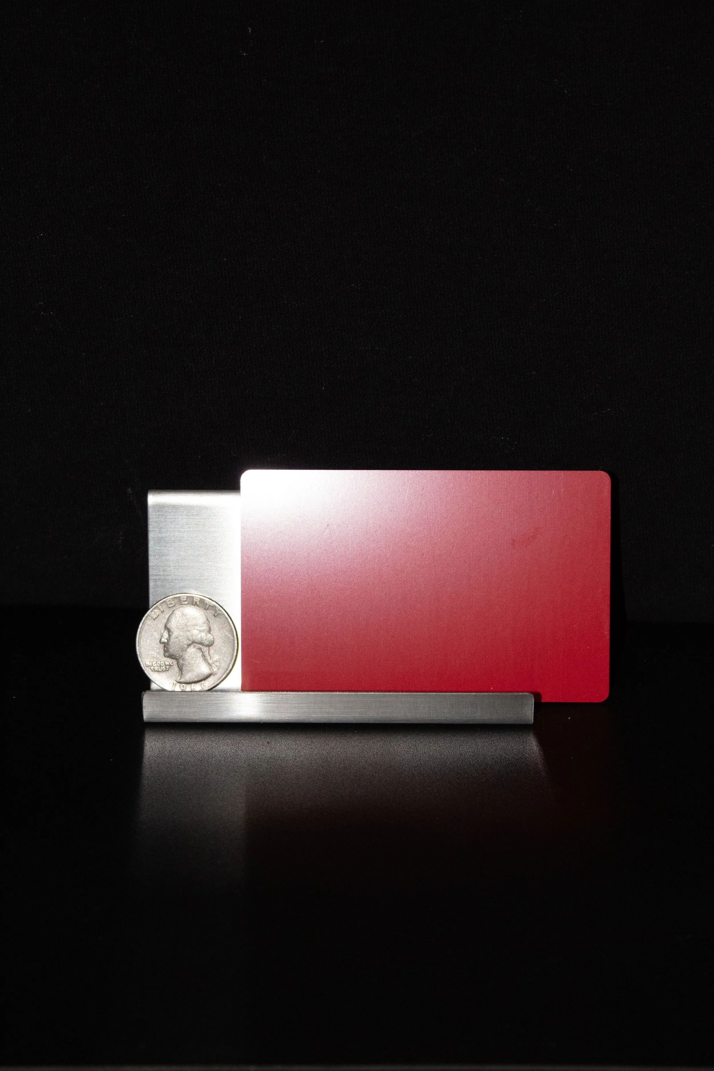 Anodized Aluminum Business Cards