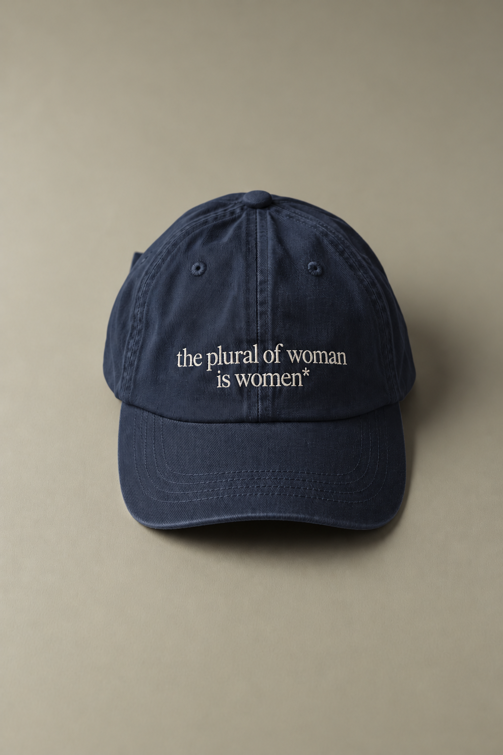 Navy | The Plural of Woman Is Women Hat