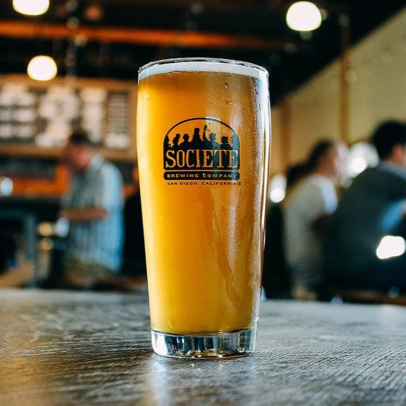 New Beer Release! Just tapped Societe Brewing "Fermenting Change Helles" It's a collaborative lager brewed by Societe Brewing Company in partnership with the San Diego Brewcycling Collaborative to promote sustainability and waste reduction 