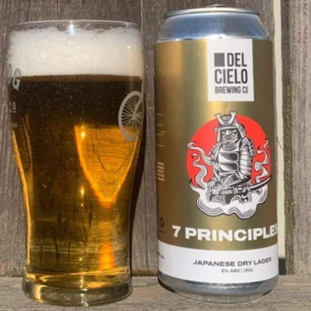 Del Cielo "7 Principles" Japanese dry Lager