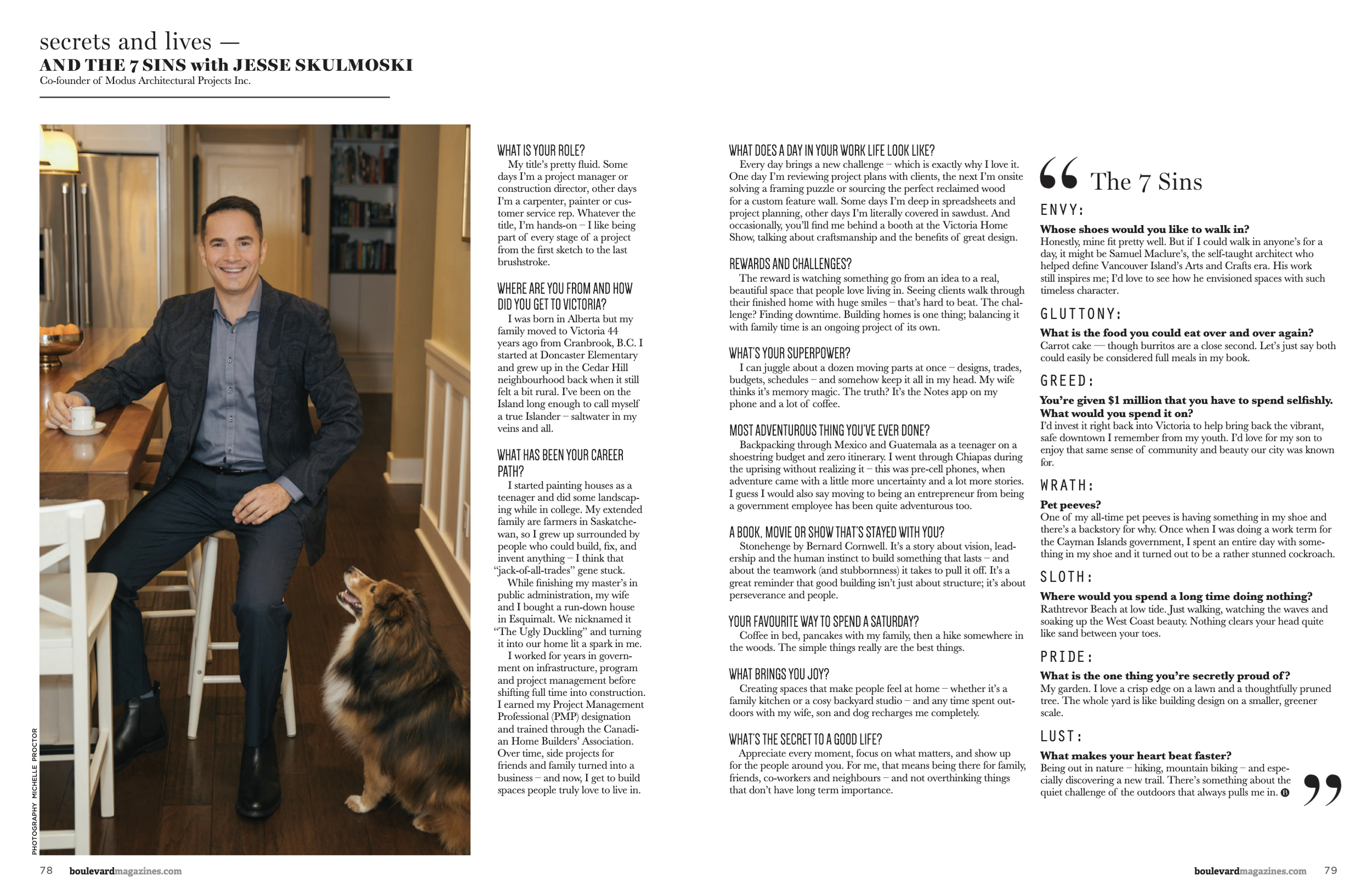 Boulevard Magazine excerpt of Jesse Skulmoski