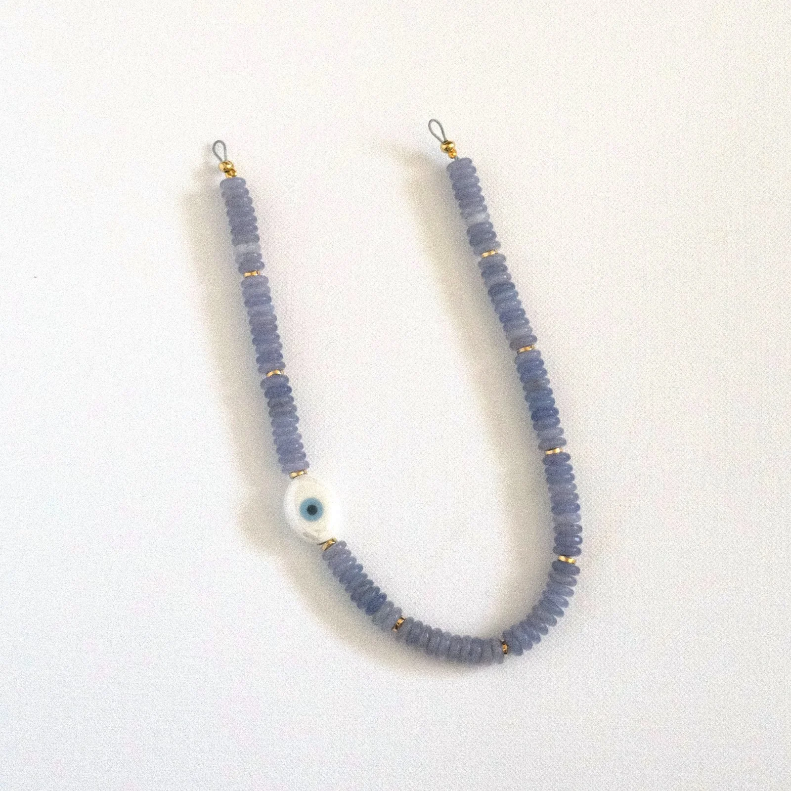 periwinkle — beaded phone charm
