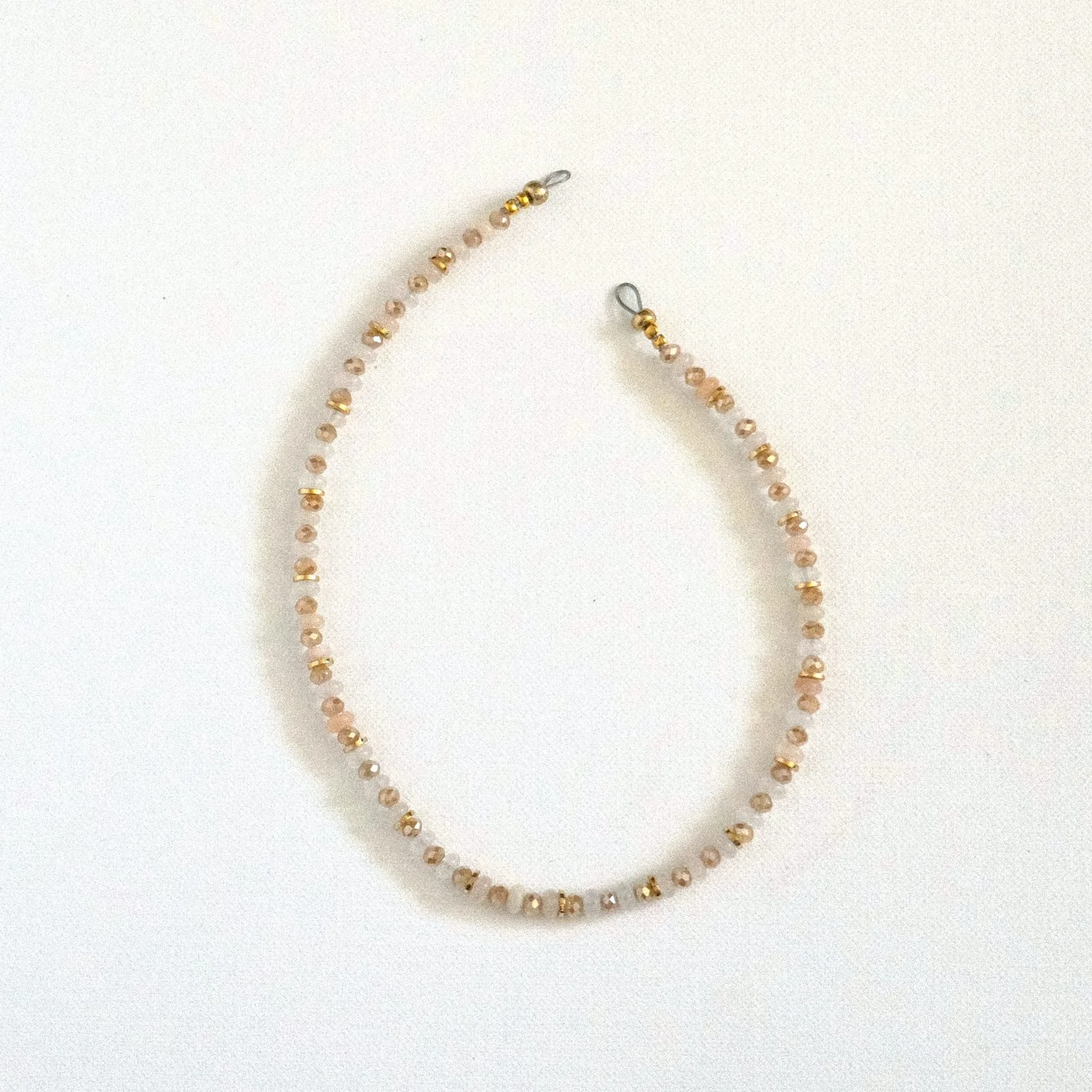 gilt — beaded phone charm