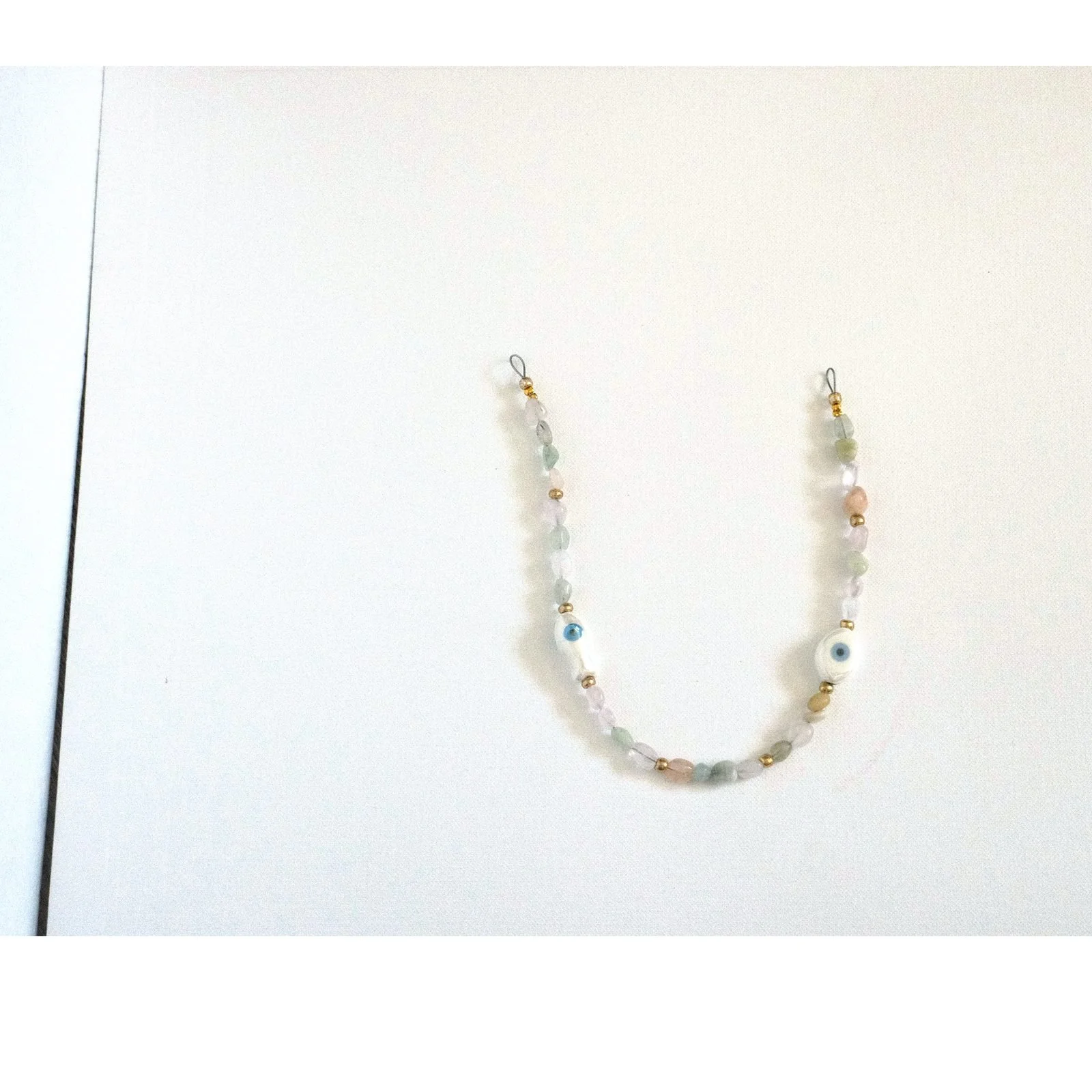 sea mist — beaded phone charm