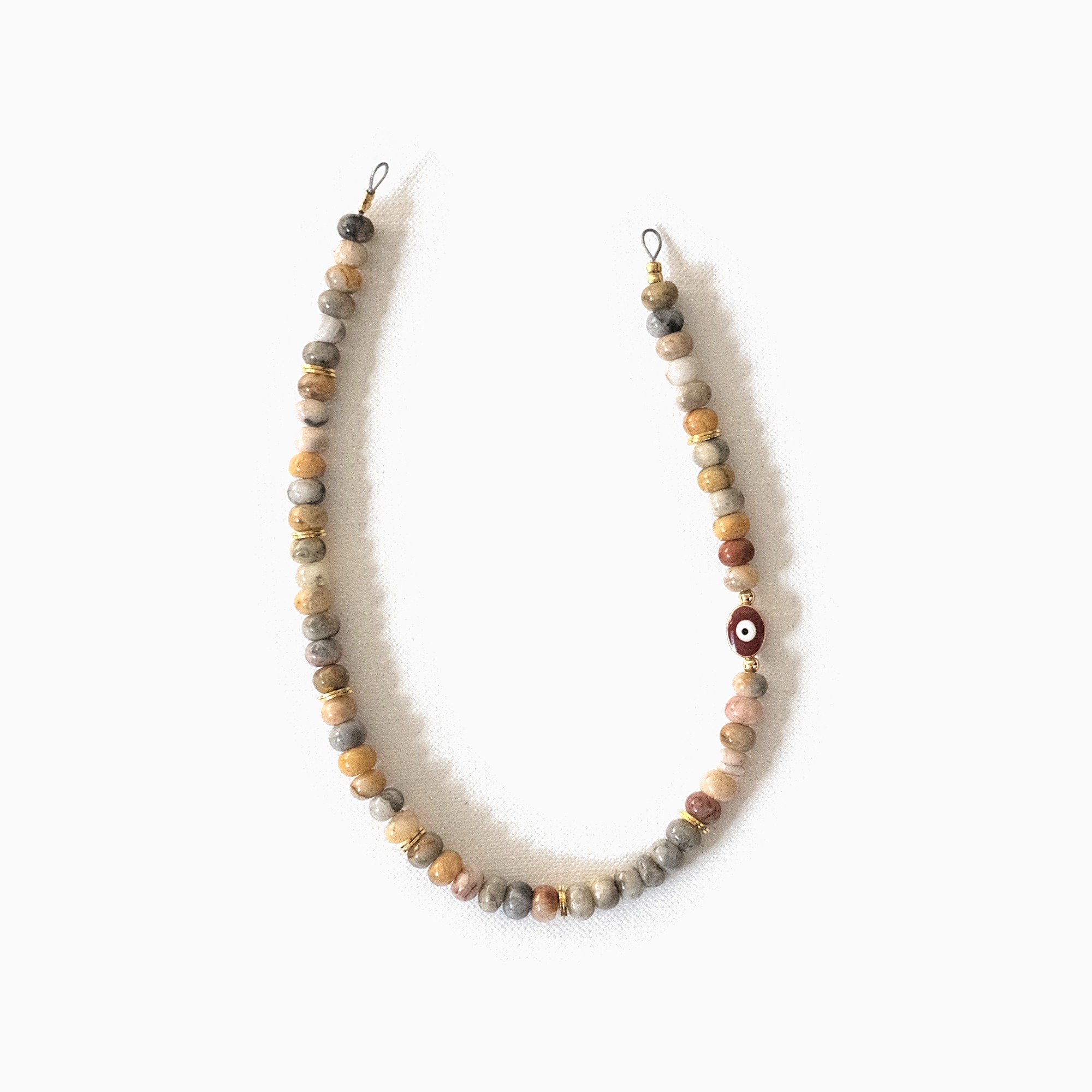 crazy lace — beaded phone charm