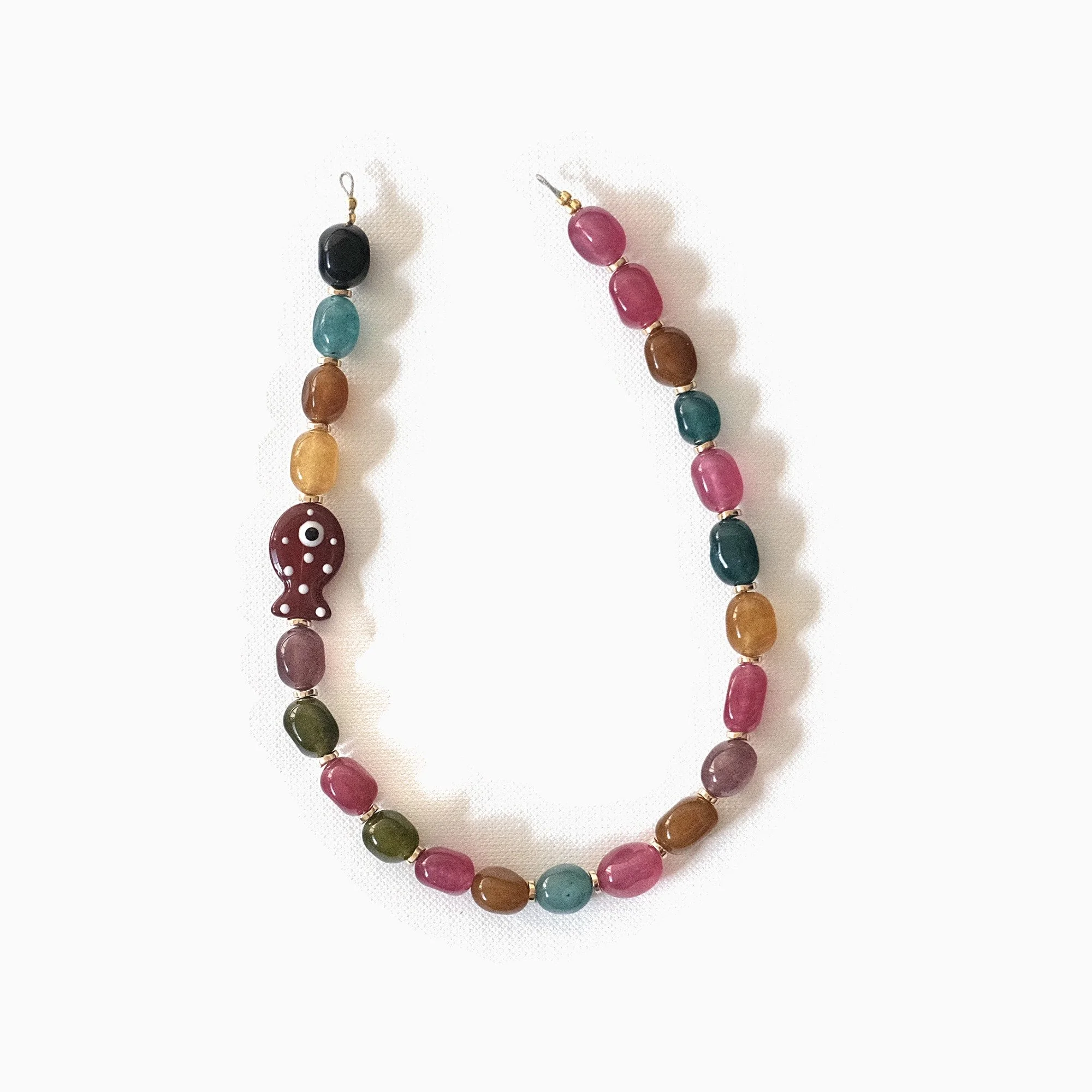 carnival — beaded phone charm