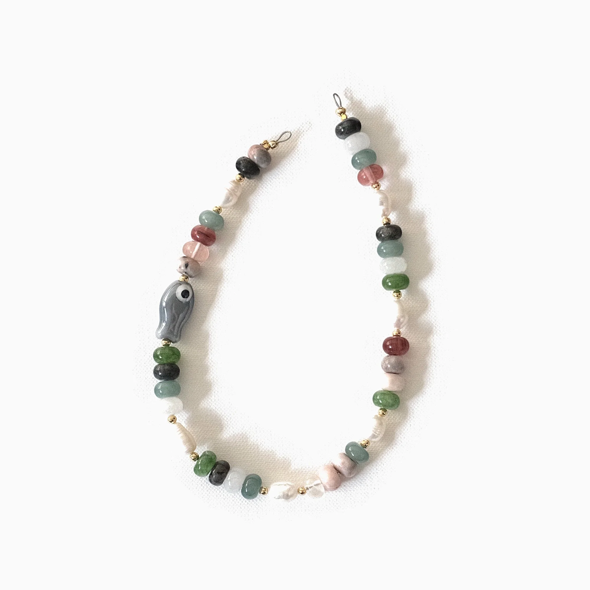 meadow — beaded phone charm