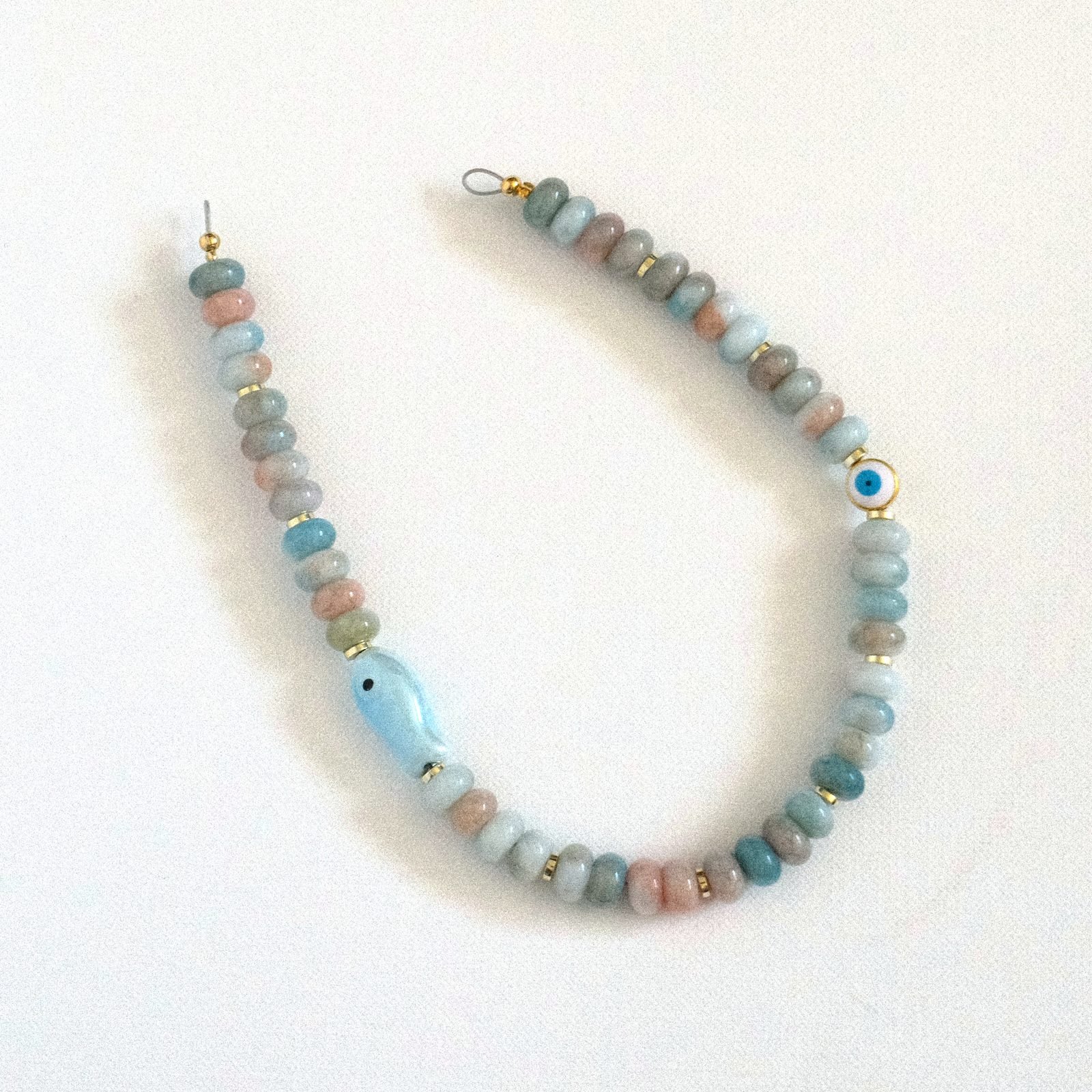 seabed — beaded phone charm
