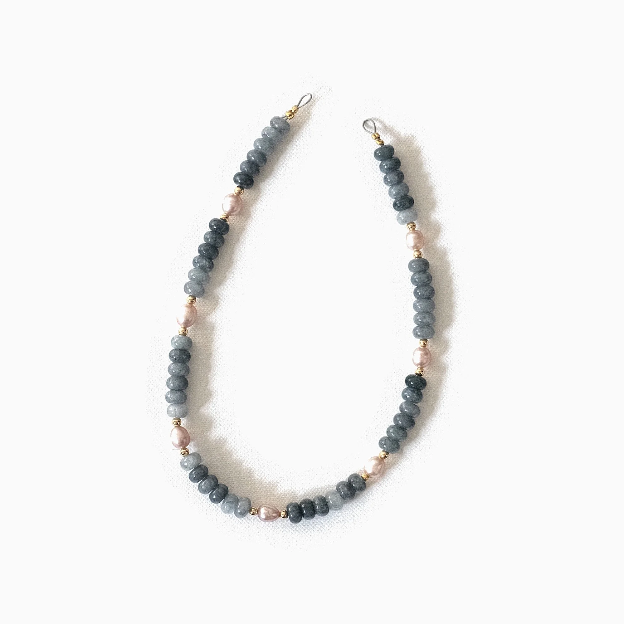 rain cloud — beaded phone charm