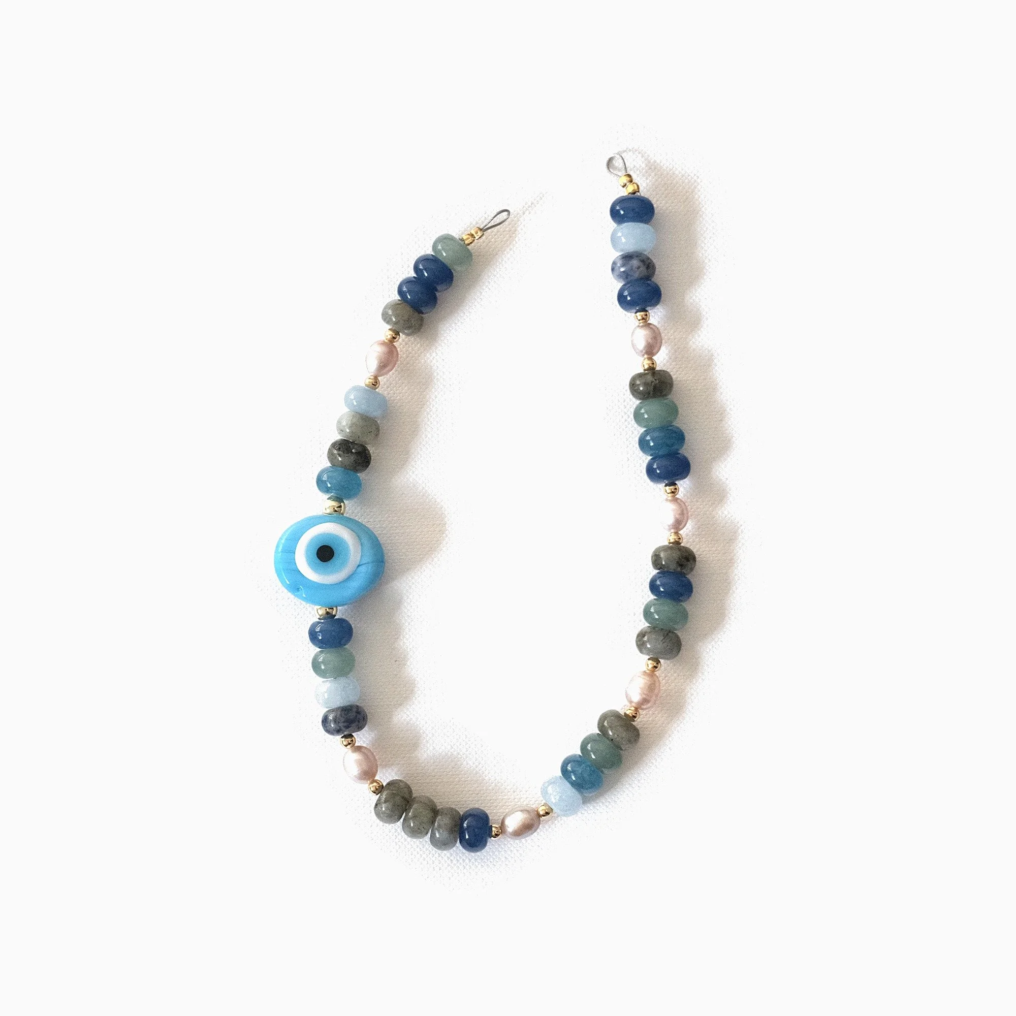 aegean — beaded phone charm