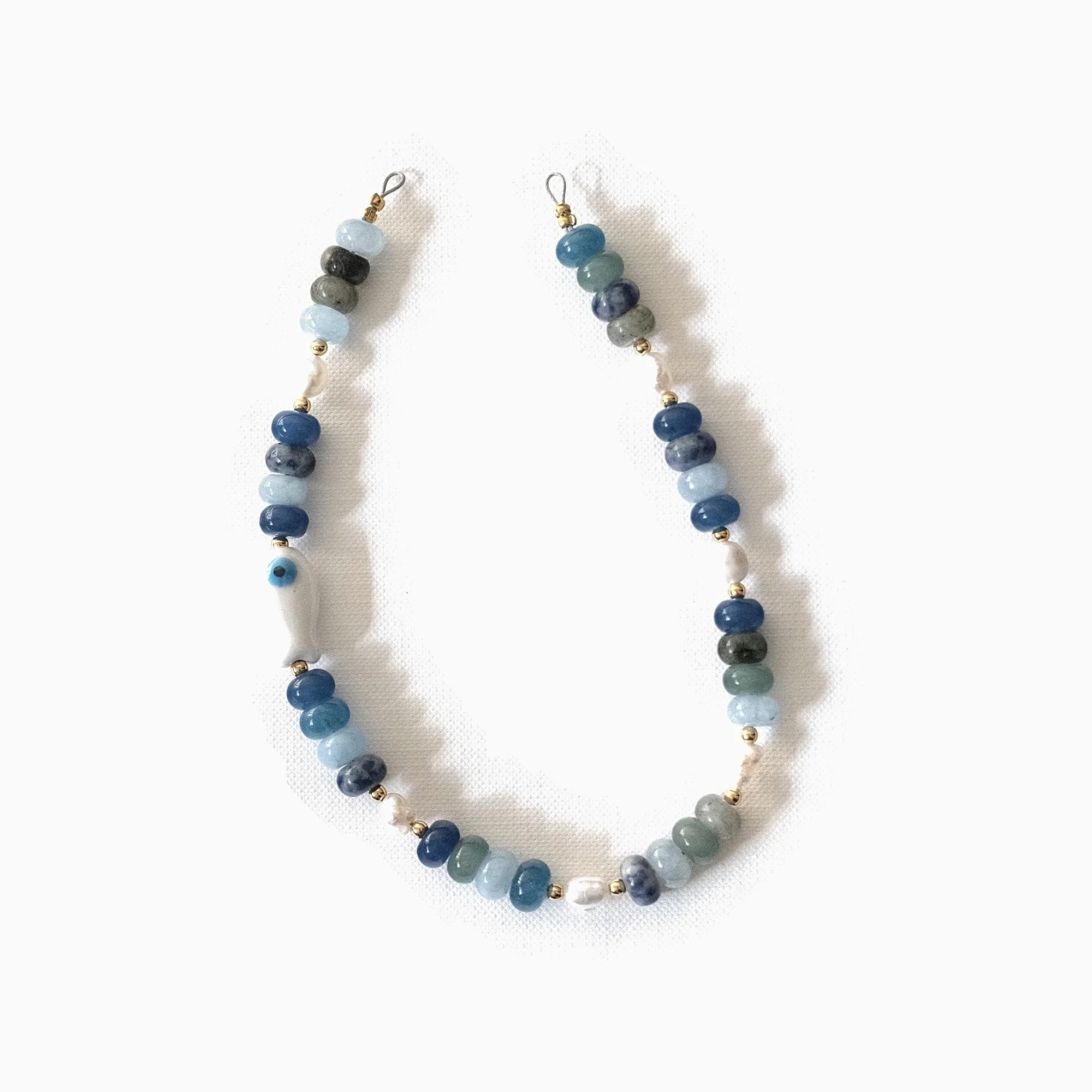 tide pool — beaded phone charm