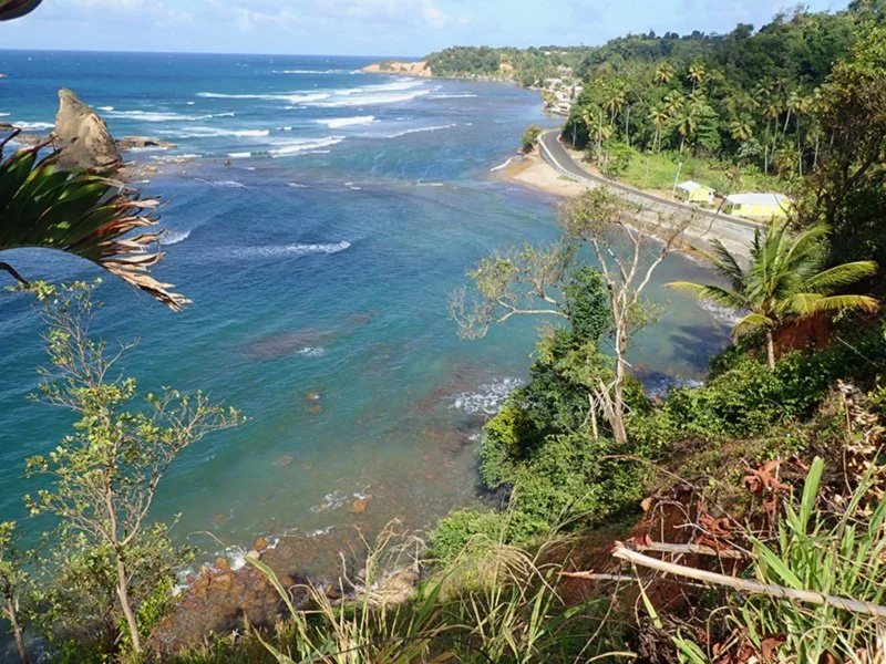 So many incredible viewpoints on the Dominica coast road