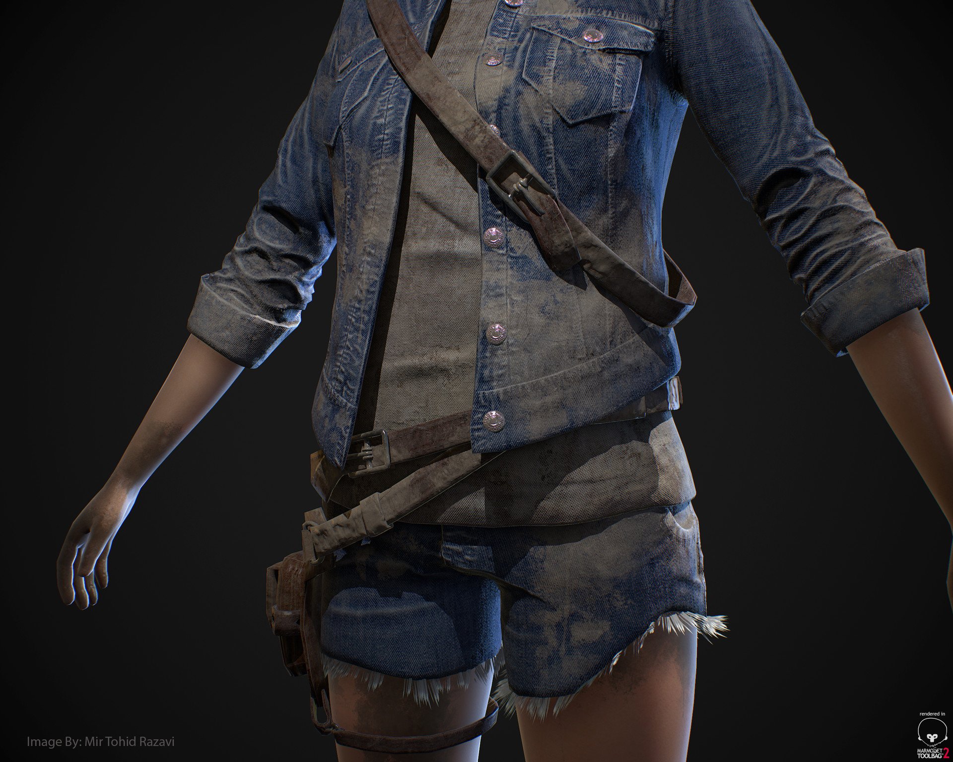 An experiment with Quixel Suite.