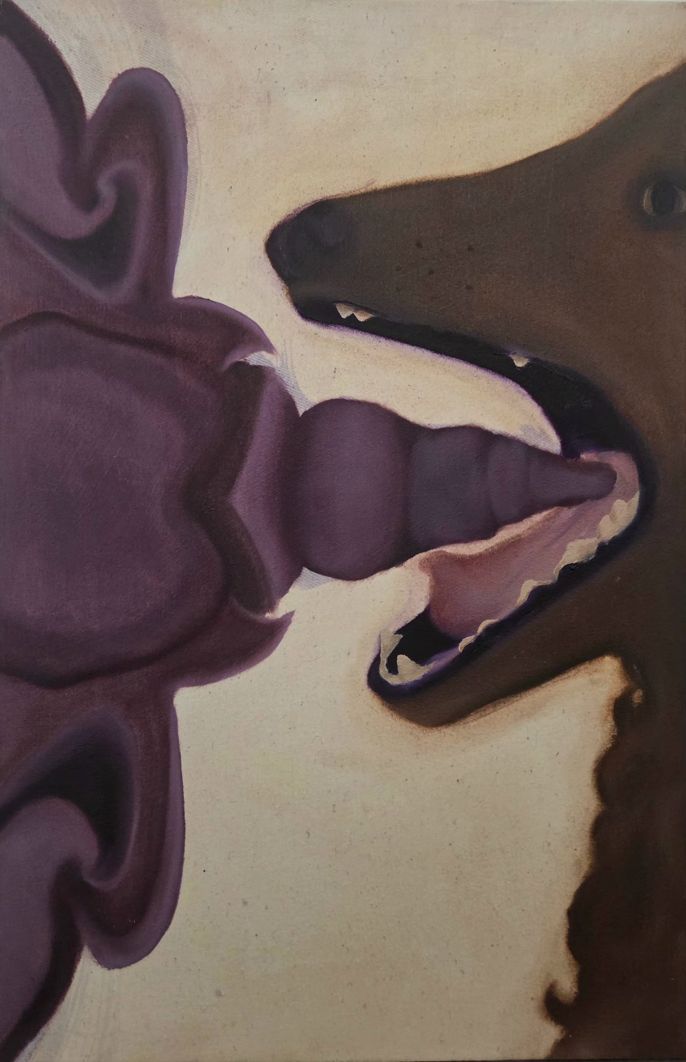 Chew Toy, 2026, Oil on Canvas, 18 x 24 inches
