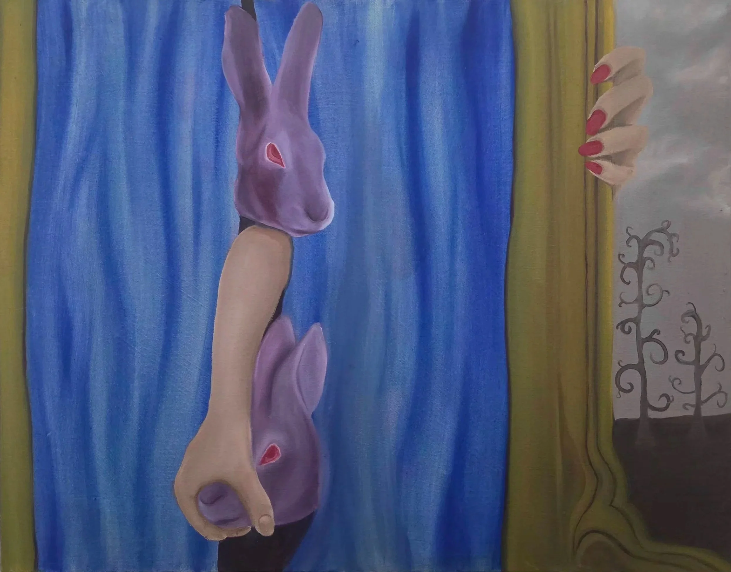 Ruttishness, 2026, Oil on Canvas, 25 x 20 inches