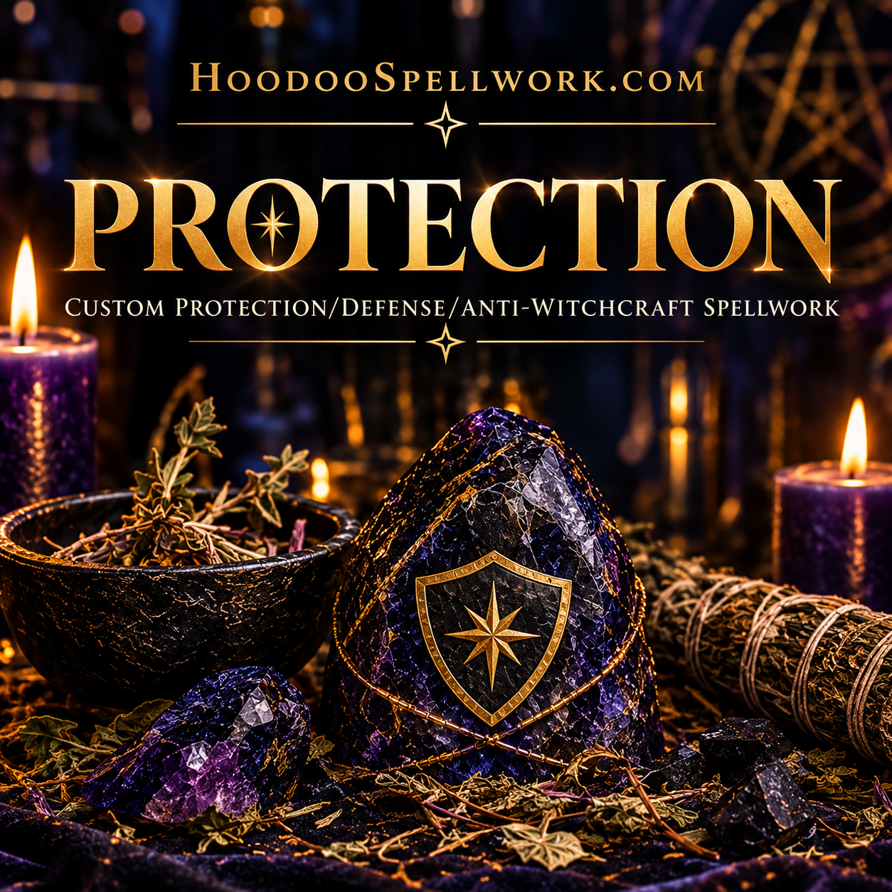 AGGRESSIVE PROTECTION - Custom Protection/Defense/Anti-Witchcraft Spellwork