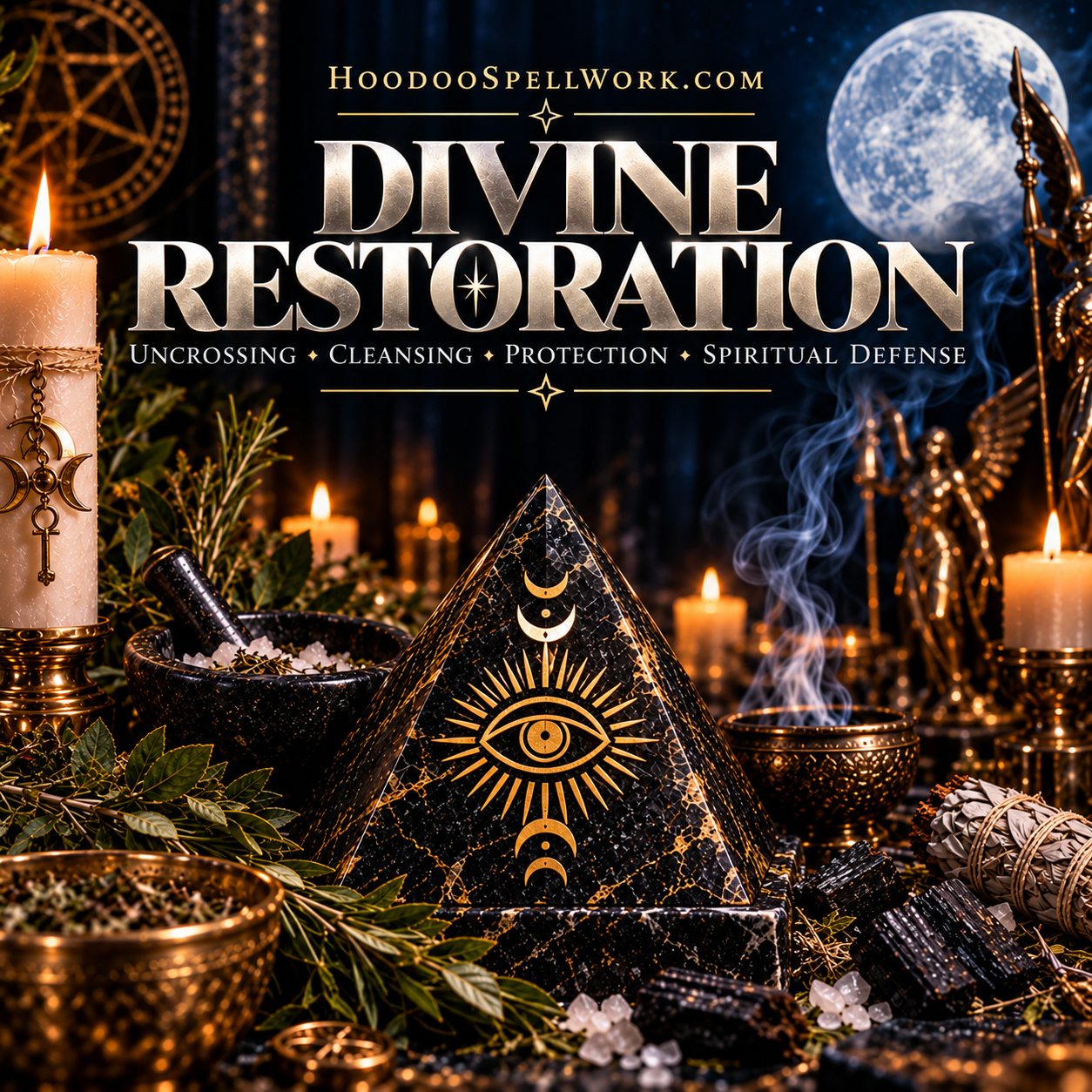 Divine Restoration - Custom Purification/Cleansing/Unhexxing Spellwork