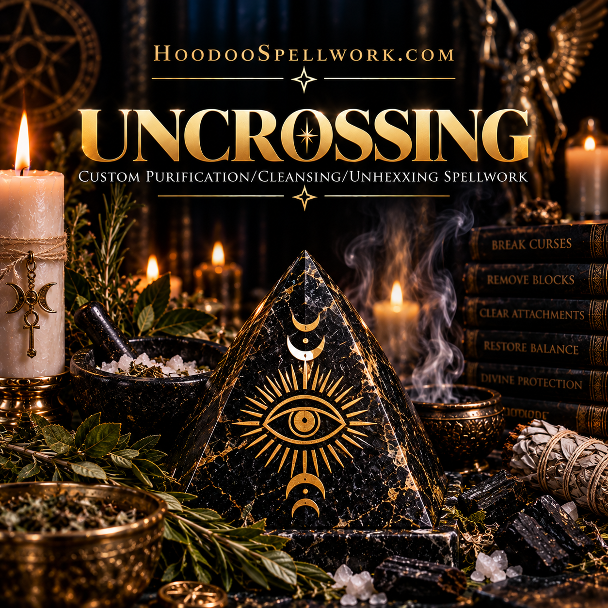 UNCROSSING - Custom Purification/Cleansing/Unhexxing Spellwork
