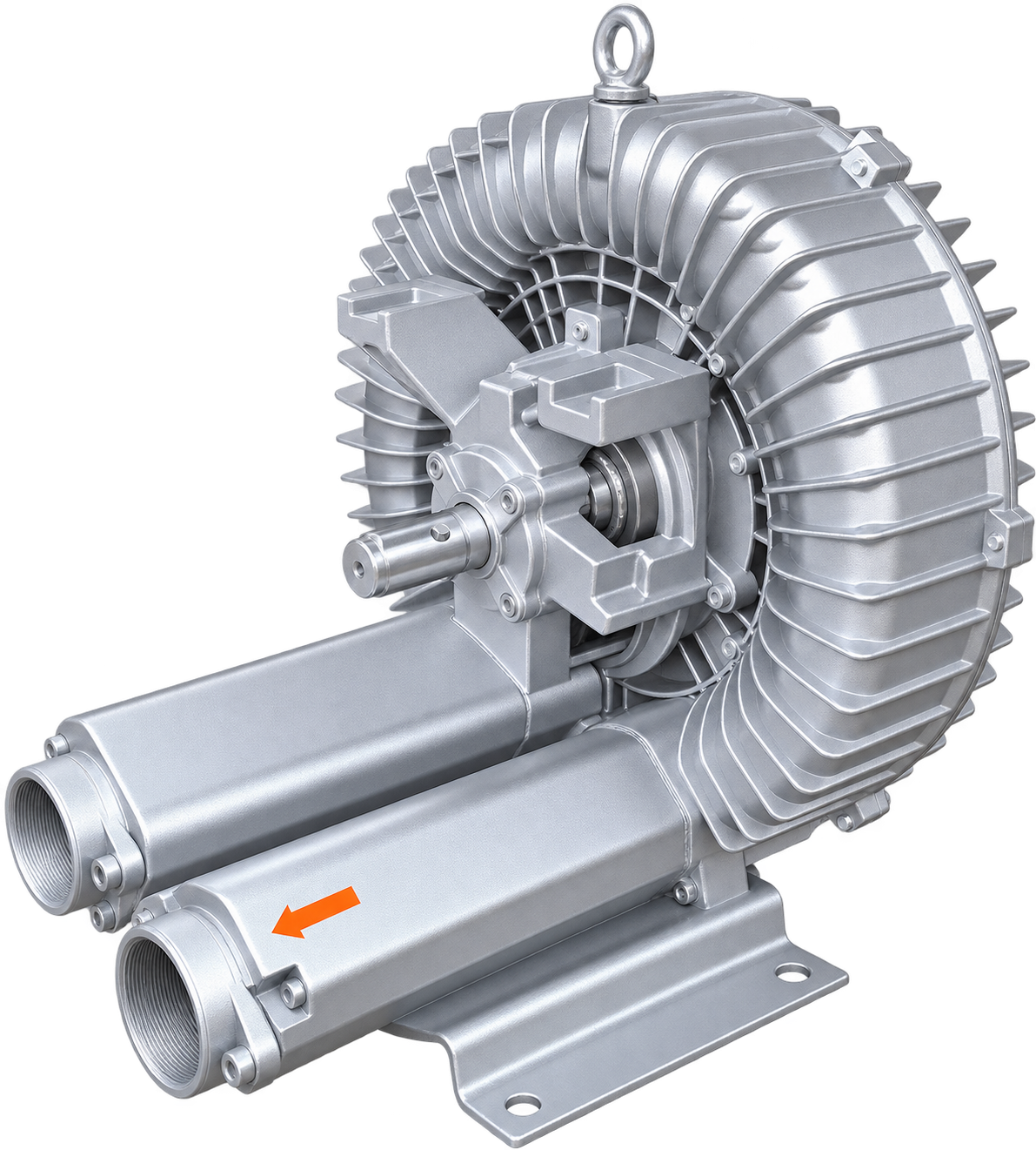 Bare shaft series Ring blower