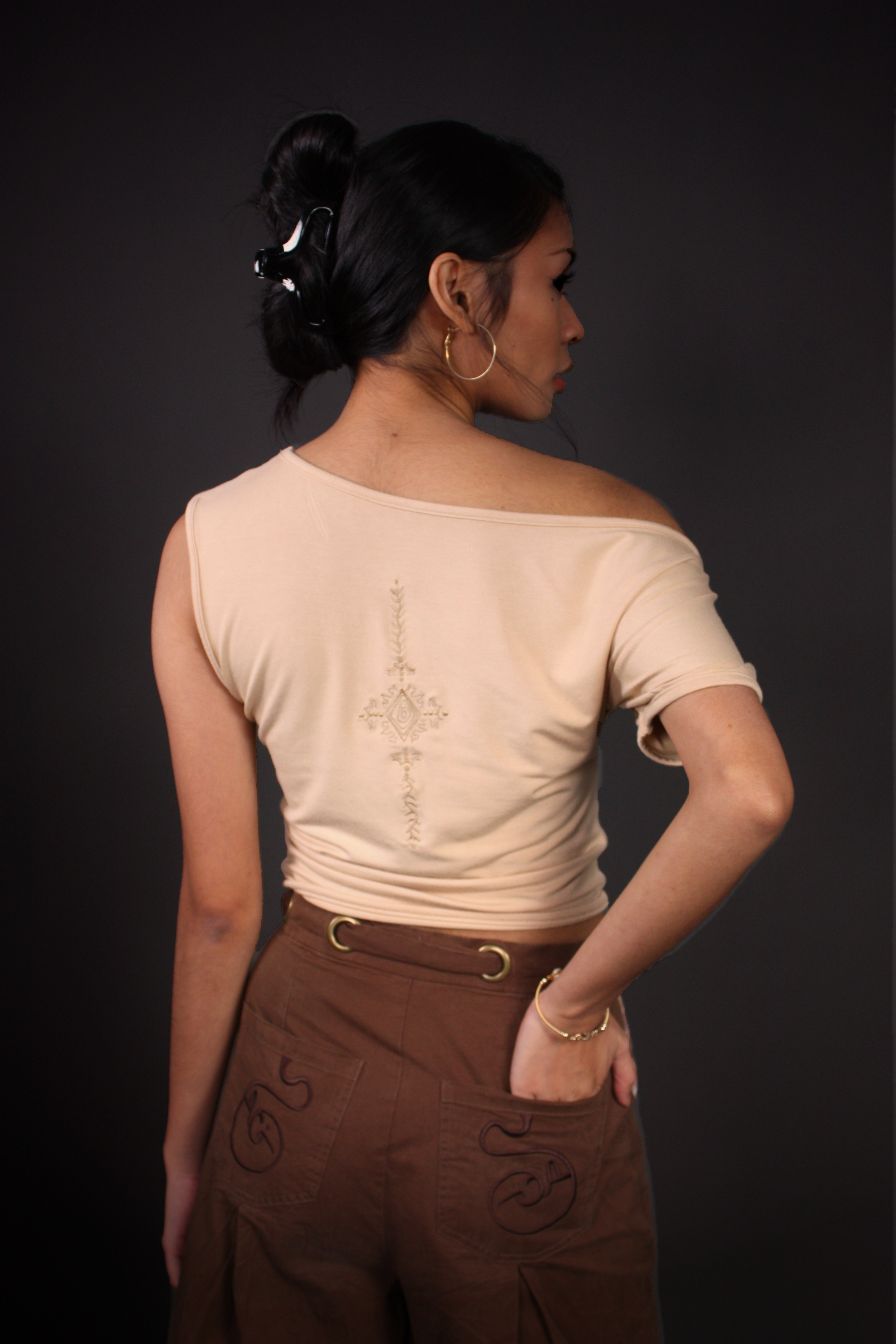 Hiraya Top in Jute