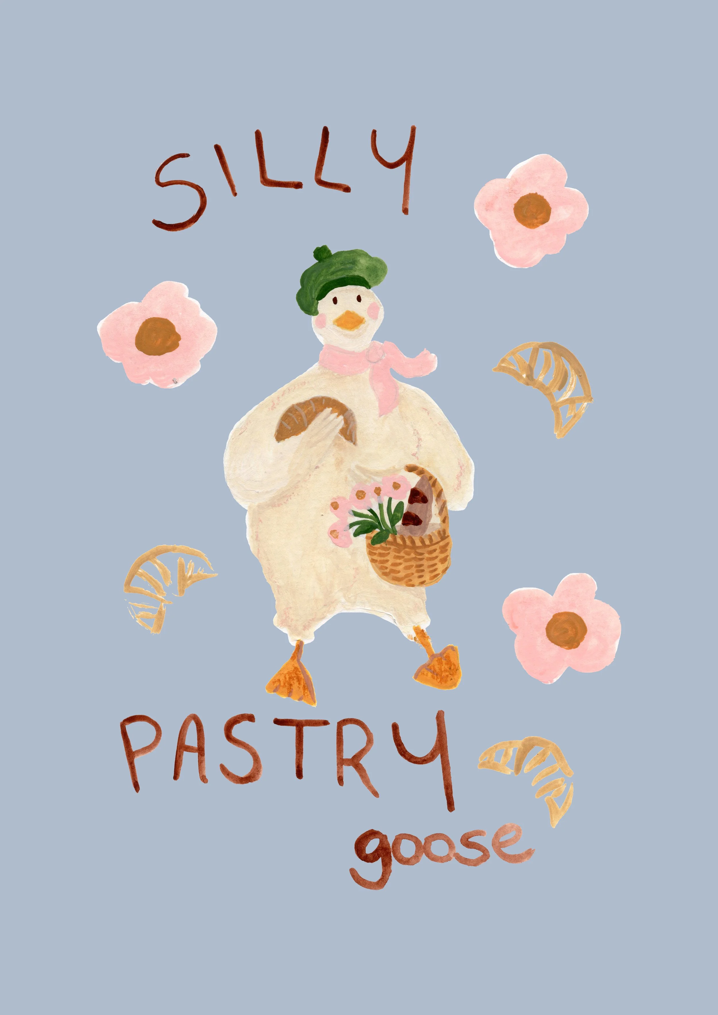 Silly Pastry Goose