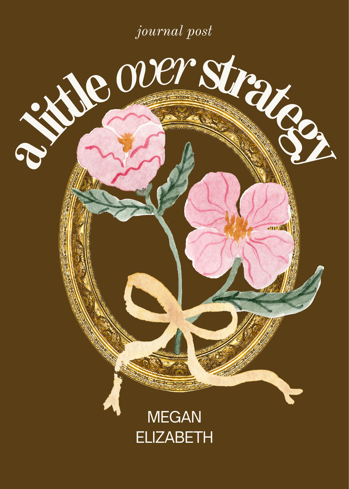 A little over ‘strategy’…