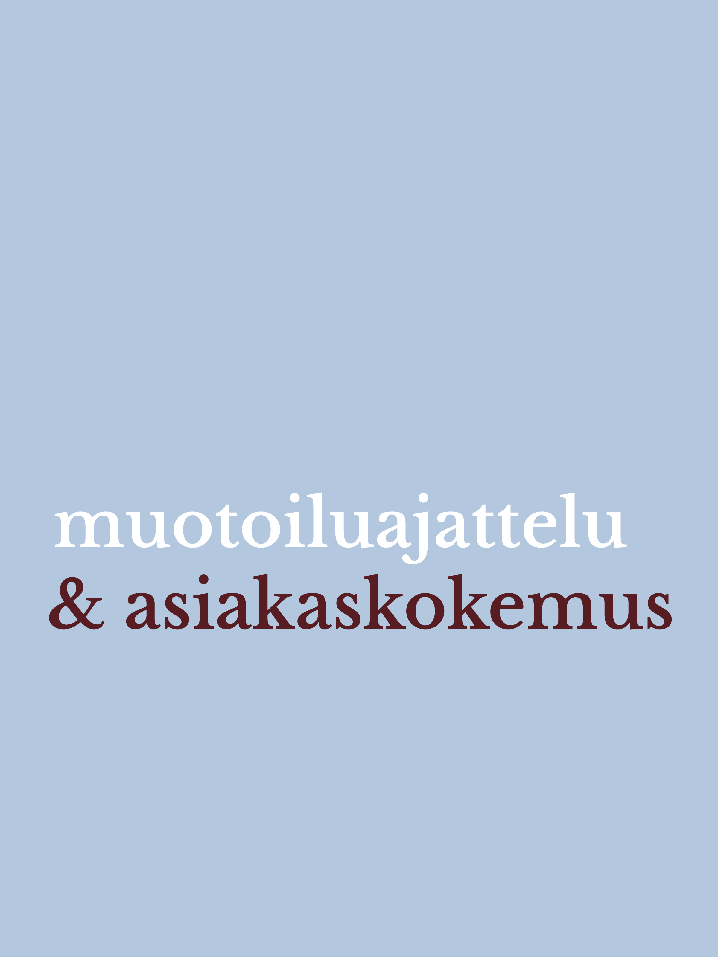 Muotoiluajattelu ja asiakaskokemus