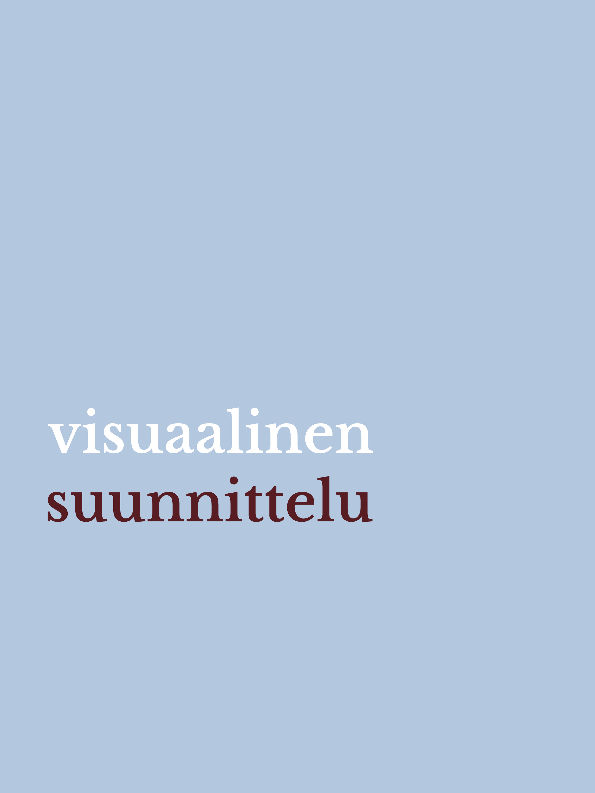 Visuaalinen suunnittelu