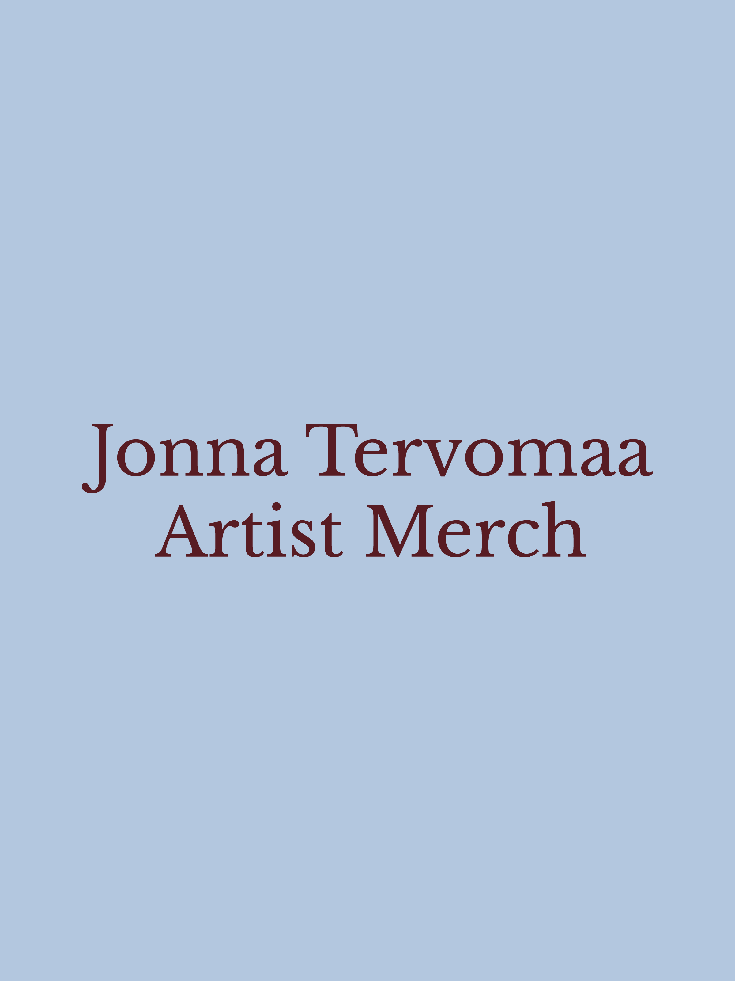 Artist Merchandise