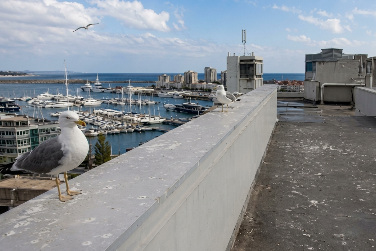 What Causes Seagulls to Roost on Commercial Properties?