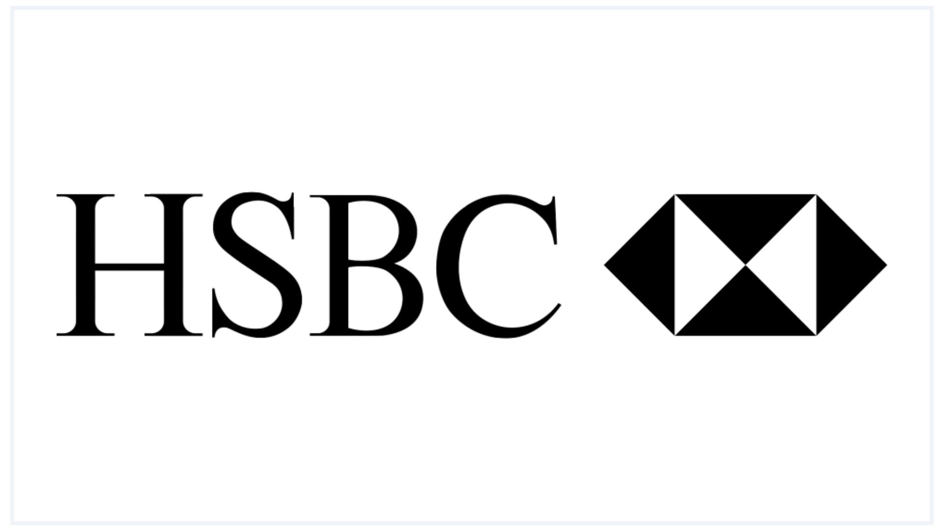HSBC logo, representing a brand worked with by James Fenner of Gryphon Advisory