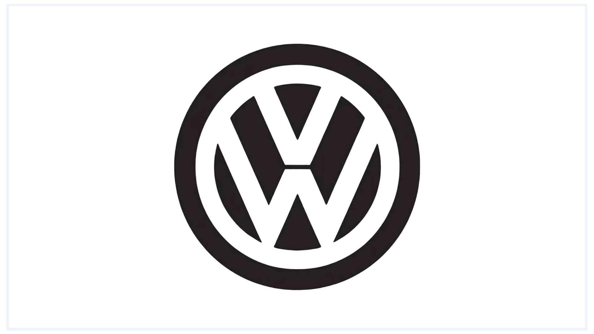 Volkswagen logo, representing a brand worked with by James Fenner of Gryphon Advisory