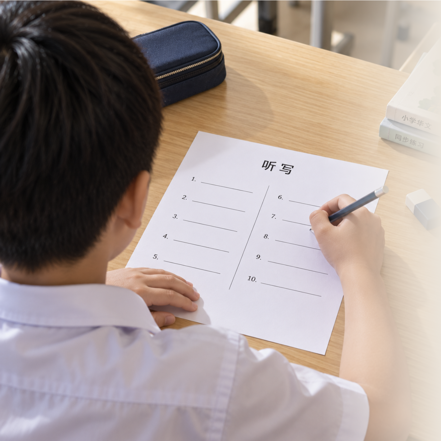 听写、词语搭配、默写 Tingxie, Collocation and Dictation