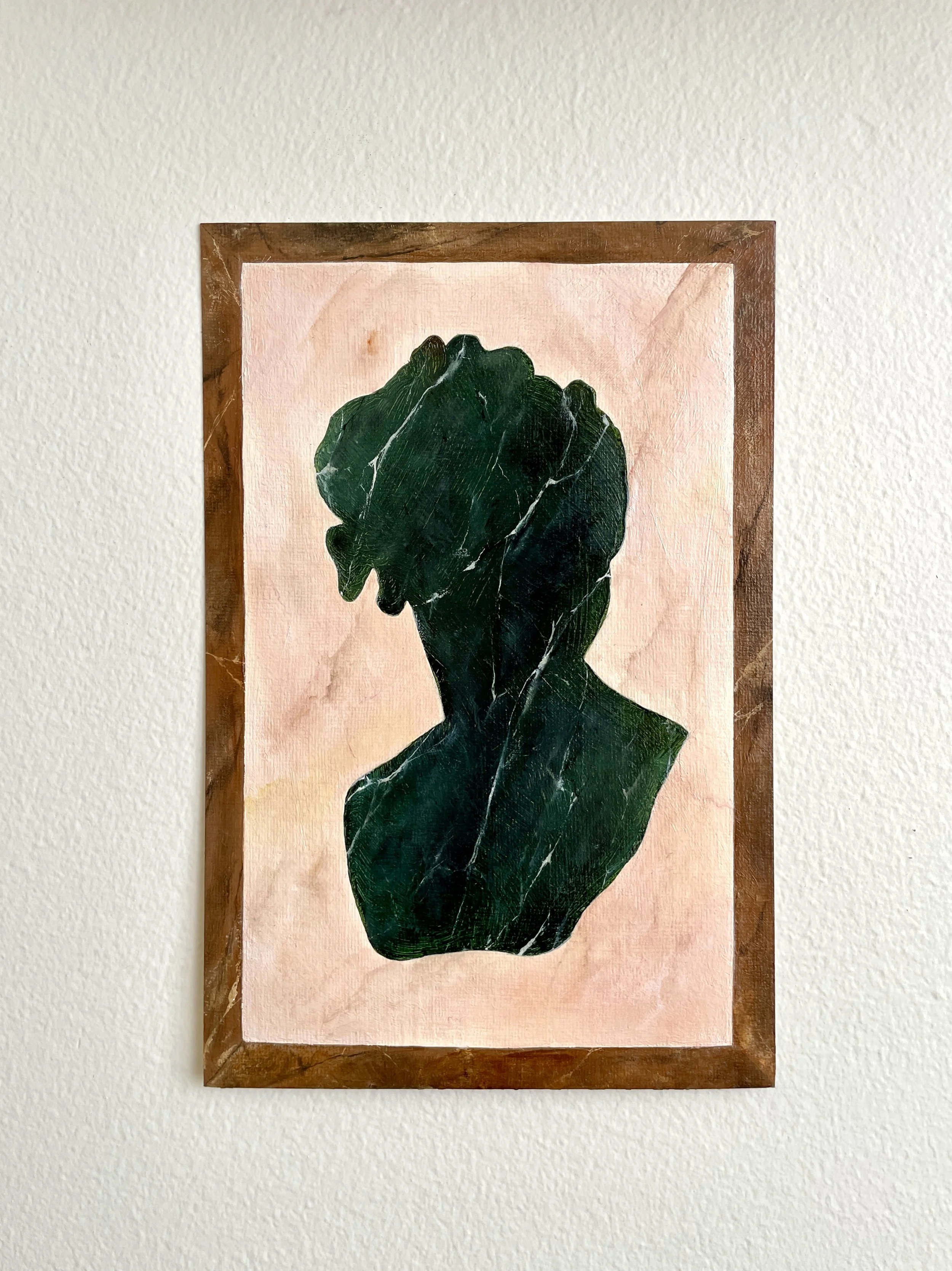 Venus, 2024, oil on paper, 20.5 x 13.5 cm