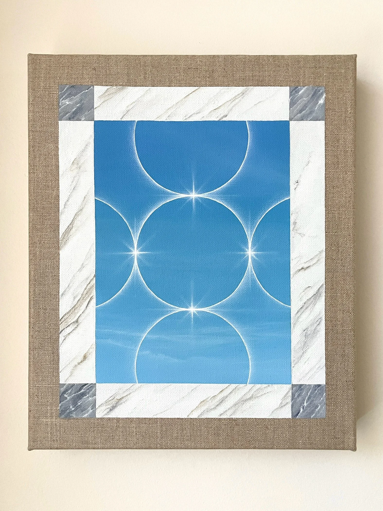 Show me (meditation III), 2026, oil on linen, 30 x 25 cm