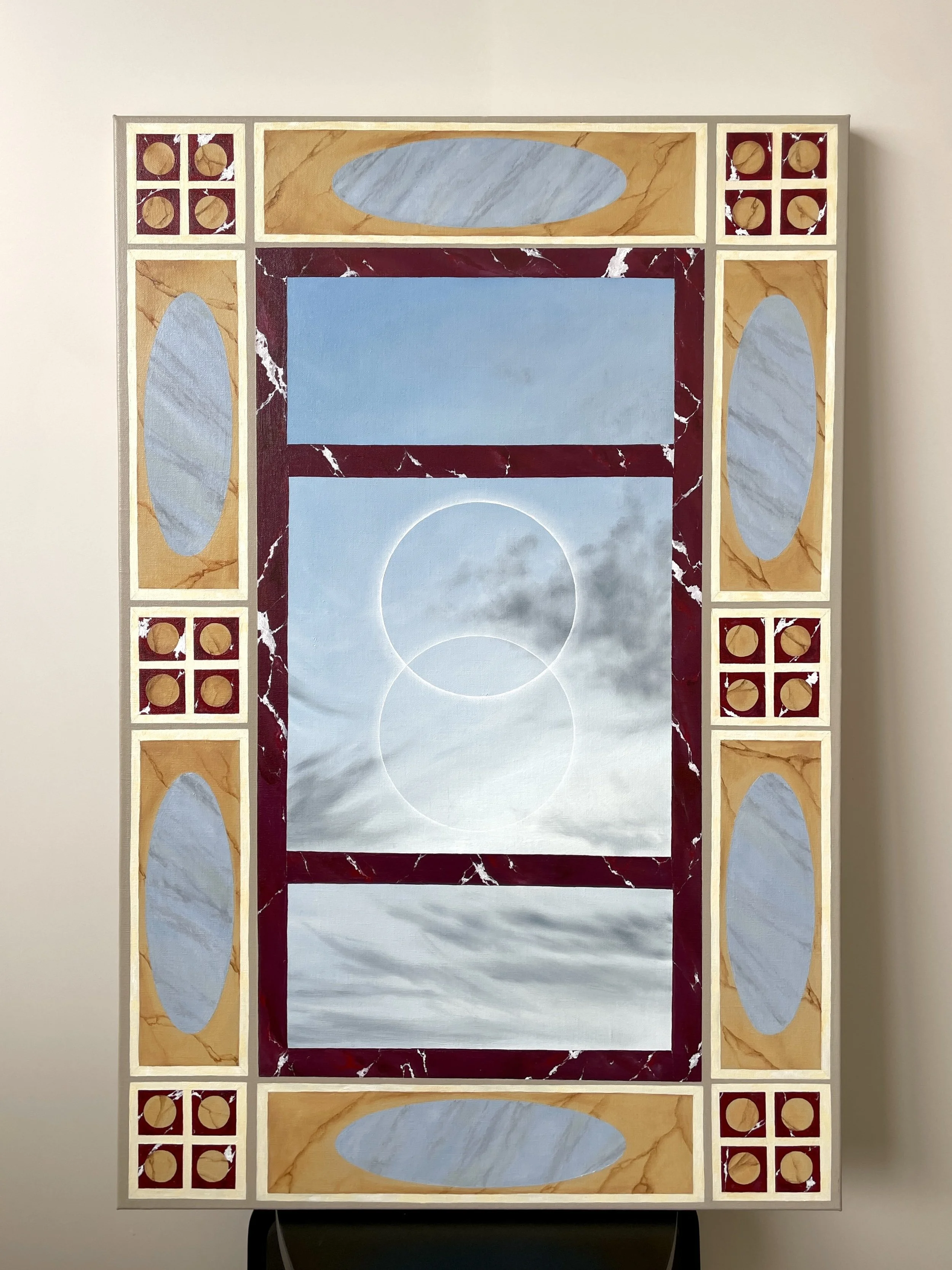 Flying, 2026, oil on linen, 92 x 61 cm
