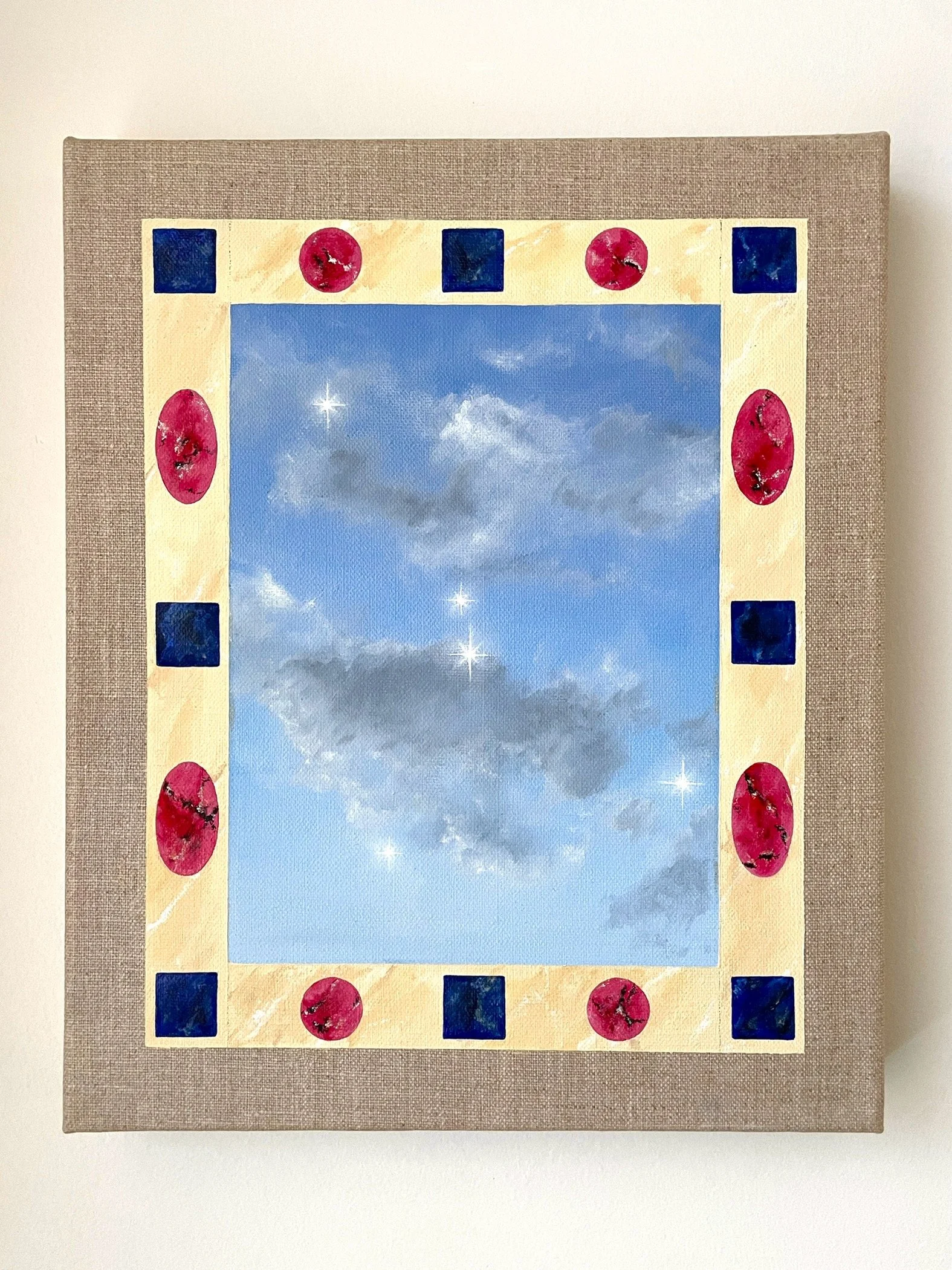 Show me (meditation II), 2026, oil on linen, 30 x 25 cm
