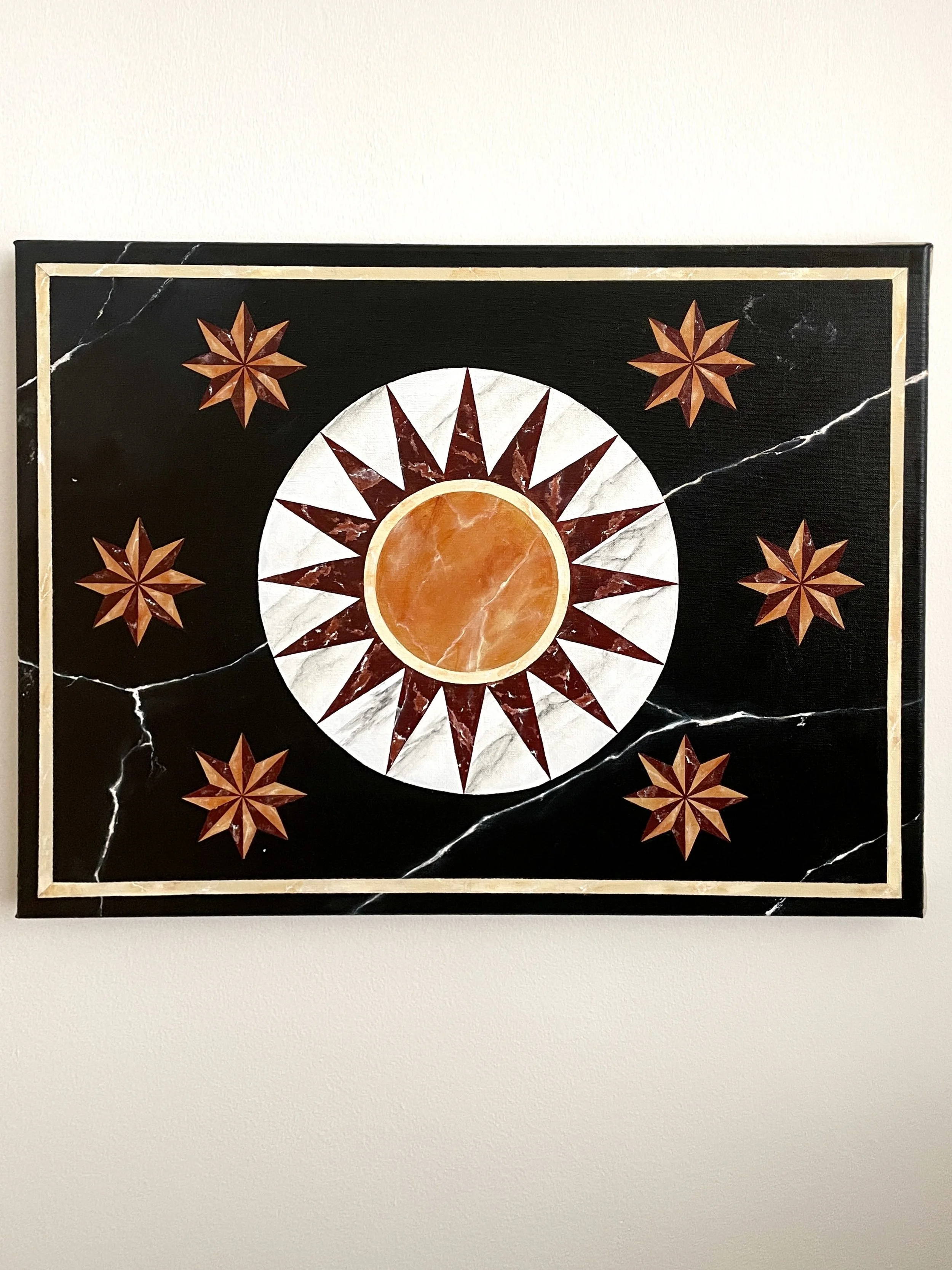 Eclipse, 2026, oil on linen, 45 x 61 cm