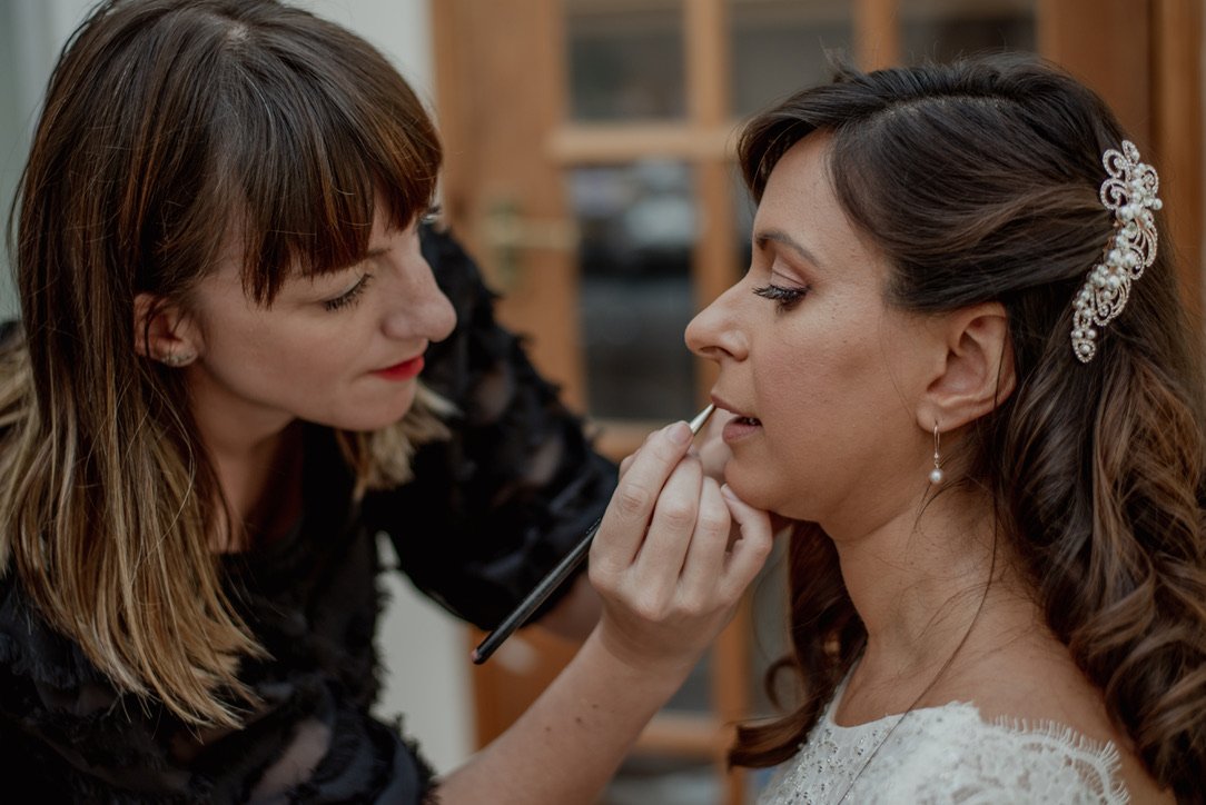 Claire Field Makeup Artist and Hairstylist beautiful Asian complexion