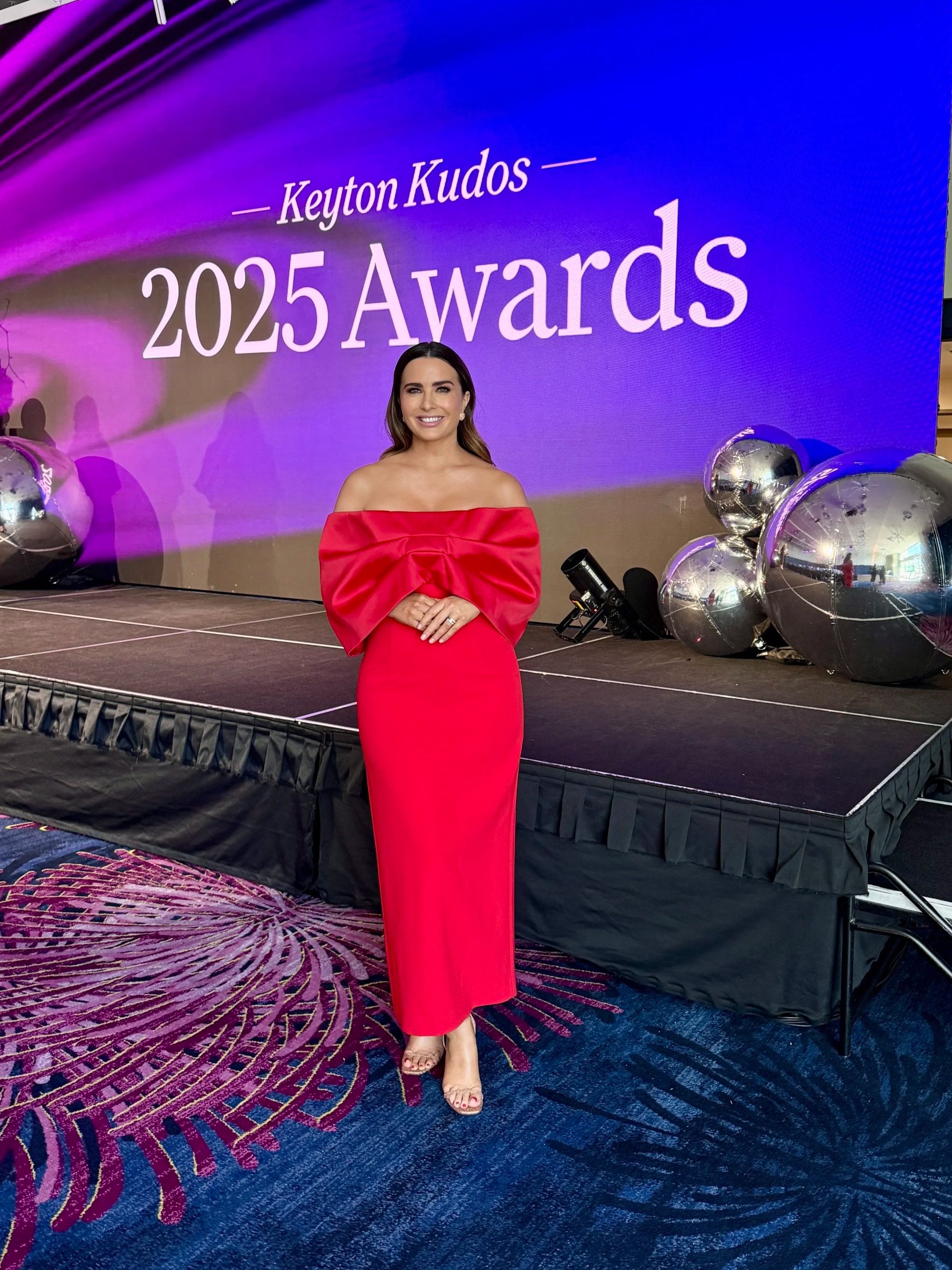 Kate Creedon hosting Keyton Kudos 2025 Awards