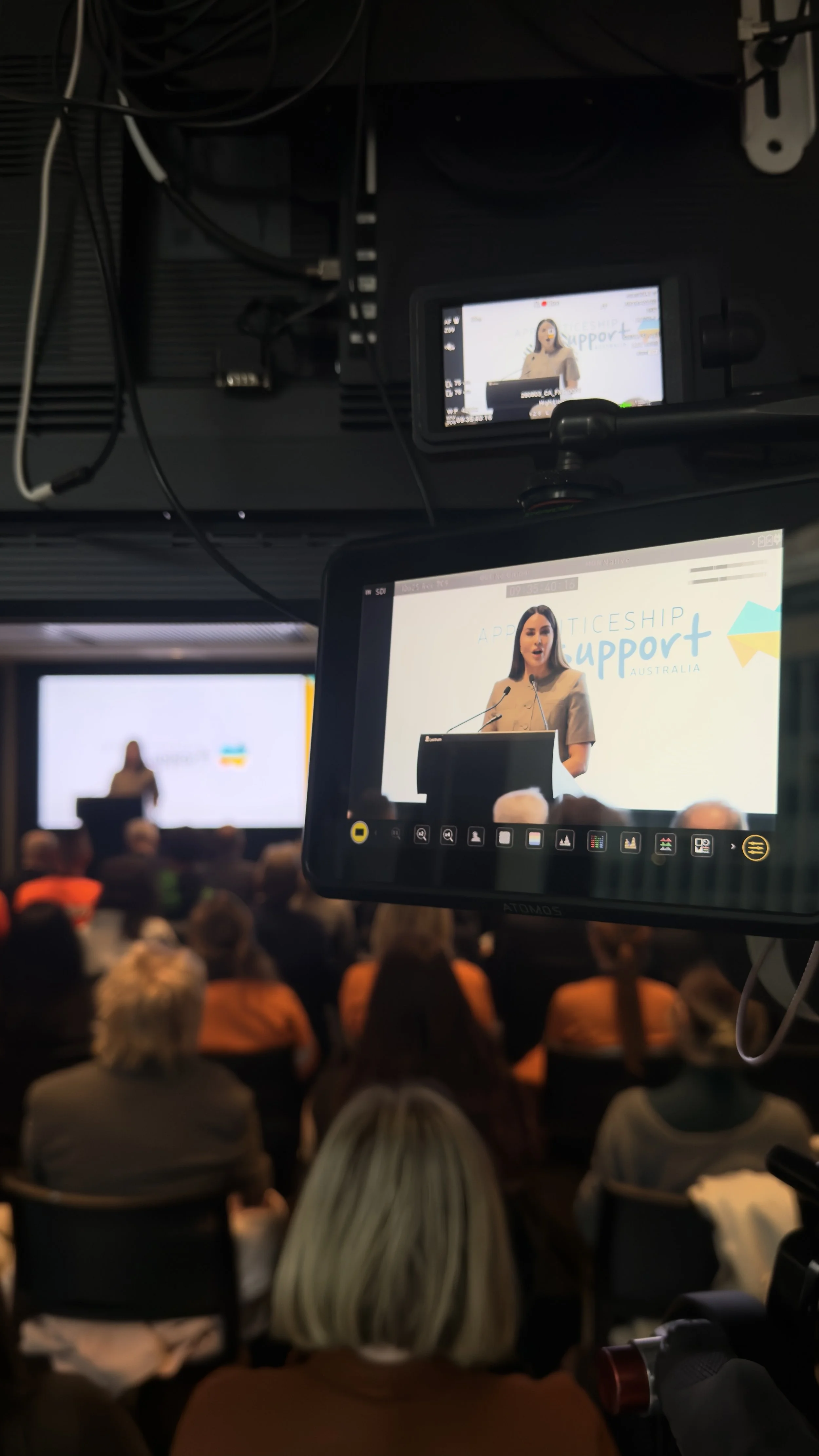 Kate Creedon emcee for  Apprenticeship Support Australia 
