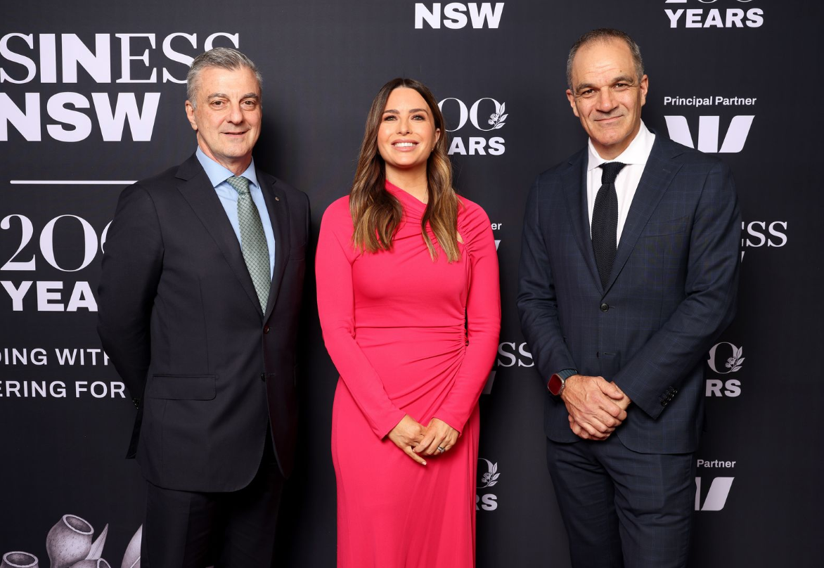 Kate Creedon hosting BUSINESS NSW 200 YEARS