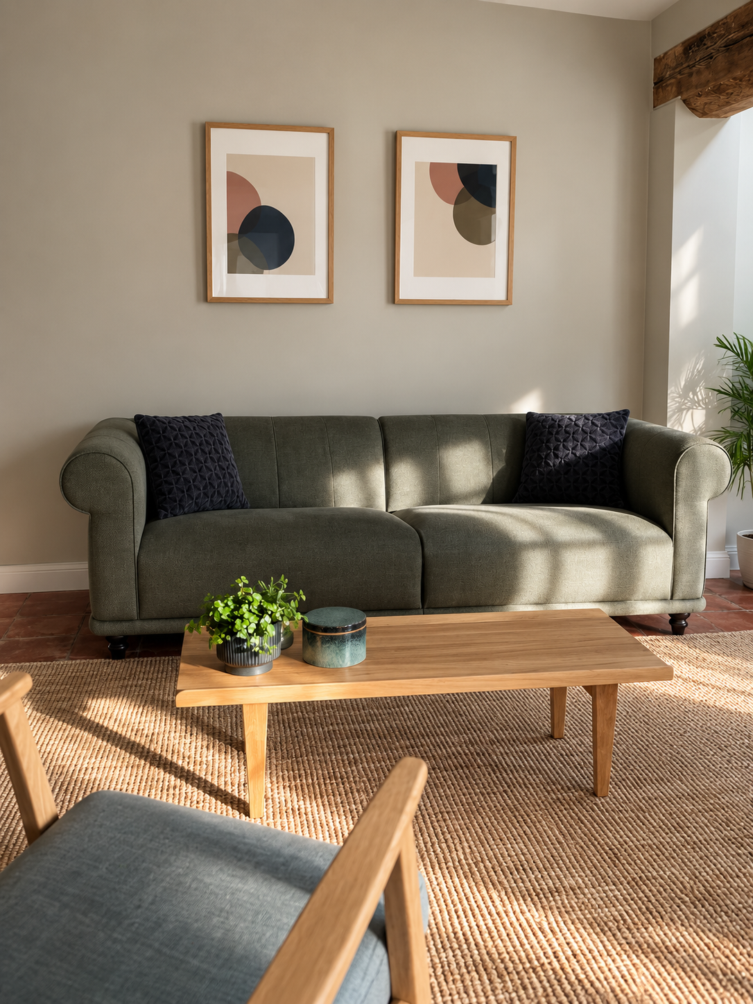 Comfortable consultation and therapy space at Hiller Psychology.