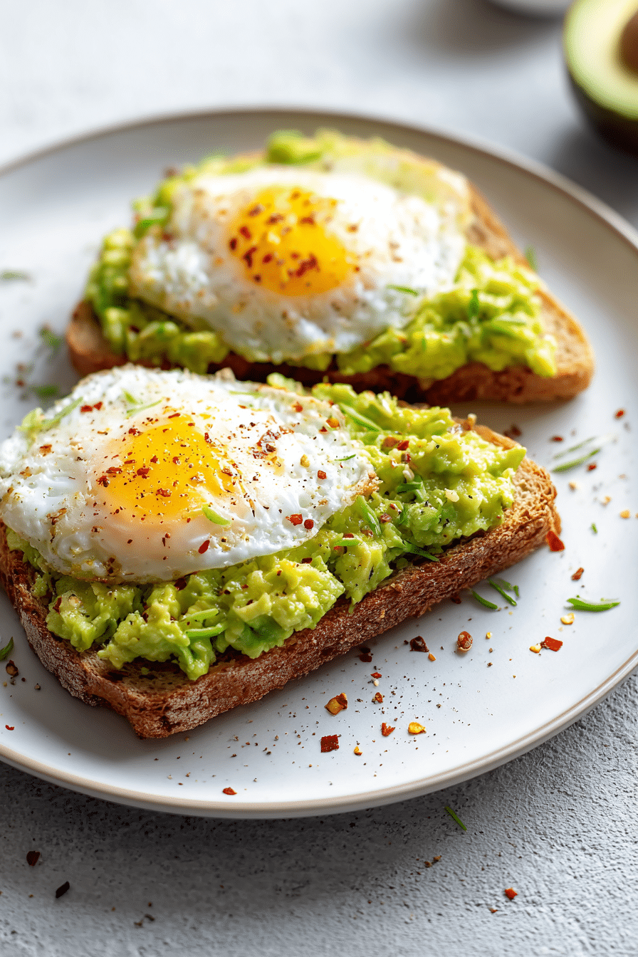 Avocado & Omega-3 Egg Toast