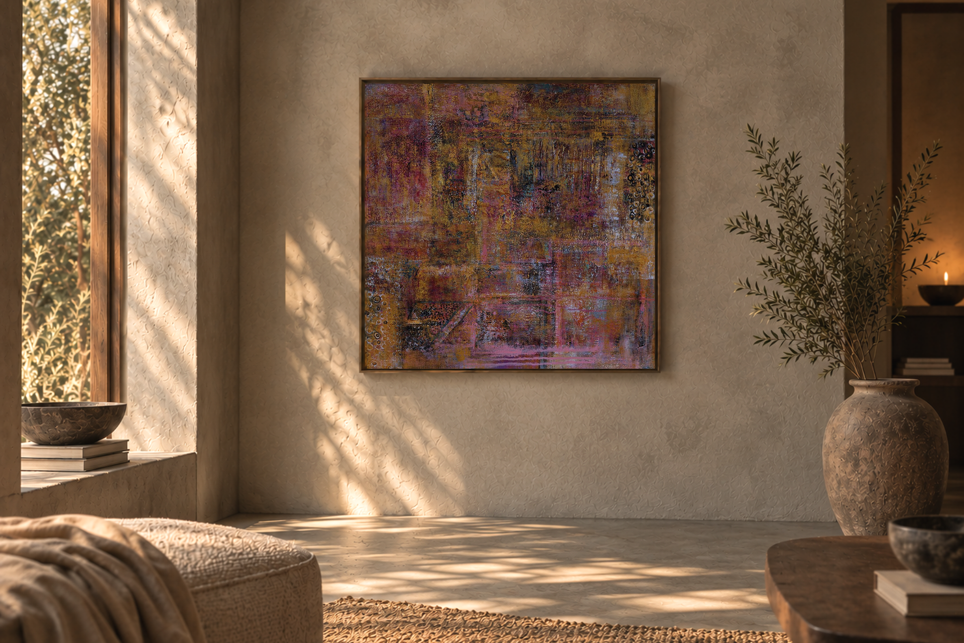 Original artwork · 80 × 80 cm