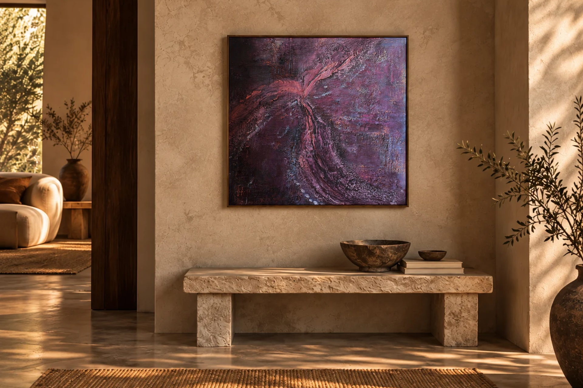 Original artwork · 80 × 80 cm