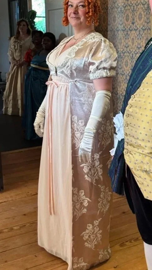 Ballgown / Evening Dress pink chiffon