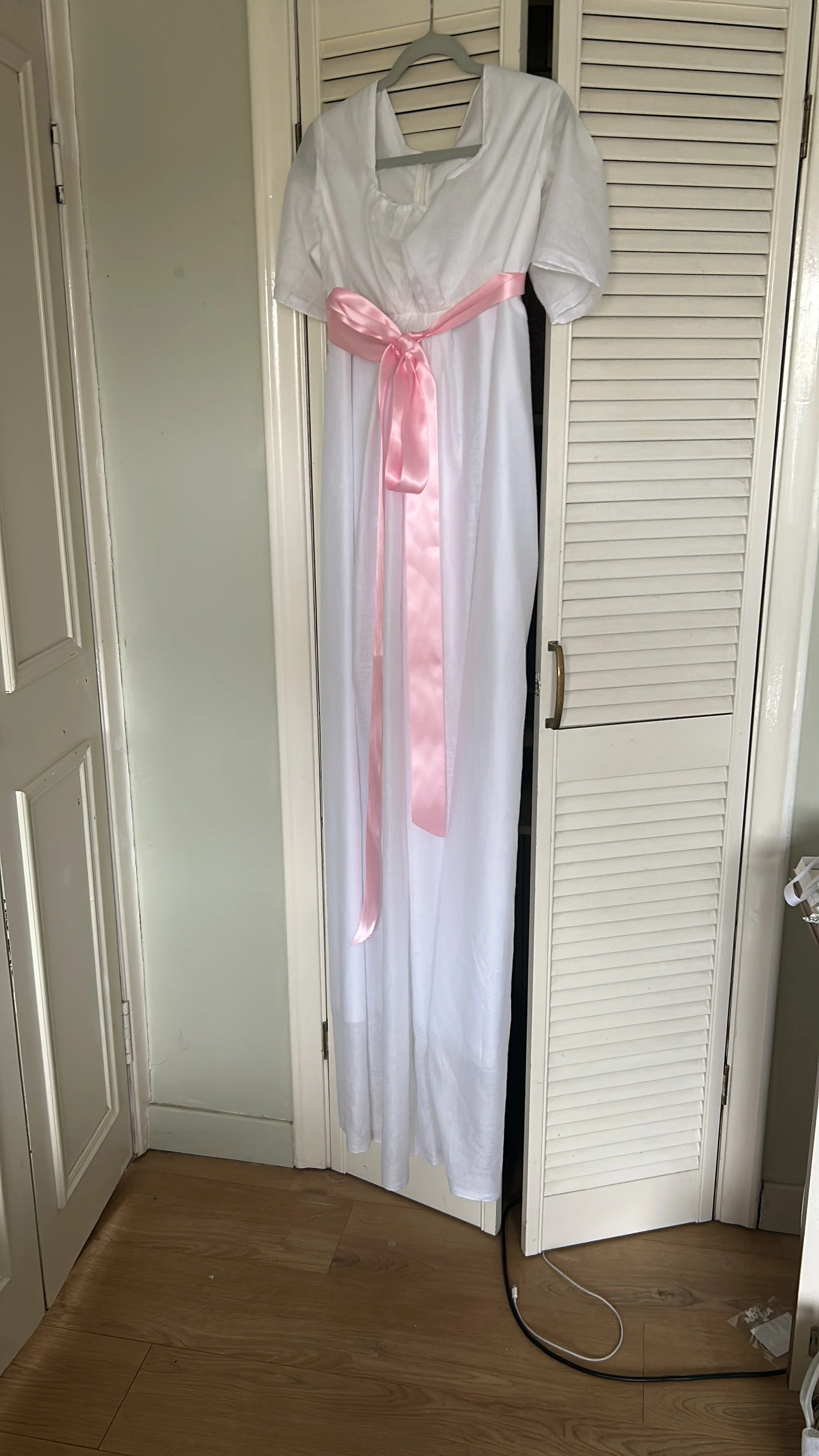 Day Dress - white muslin